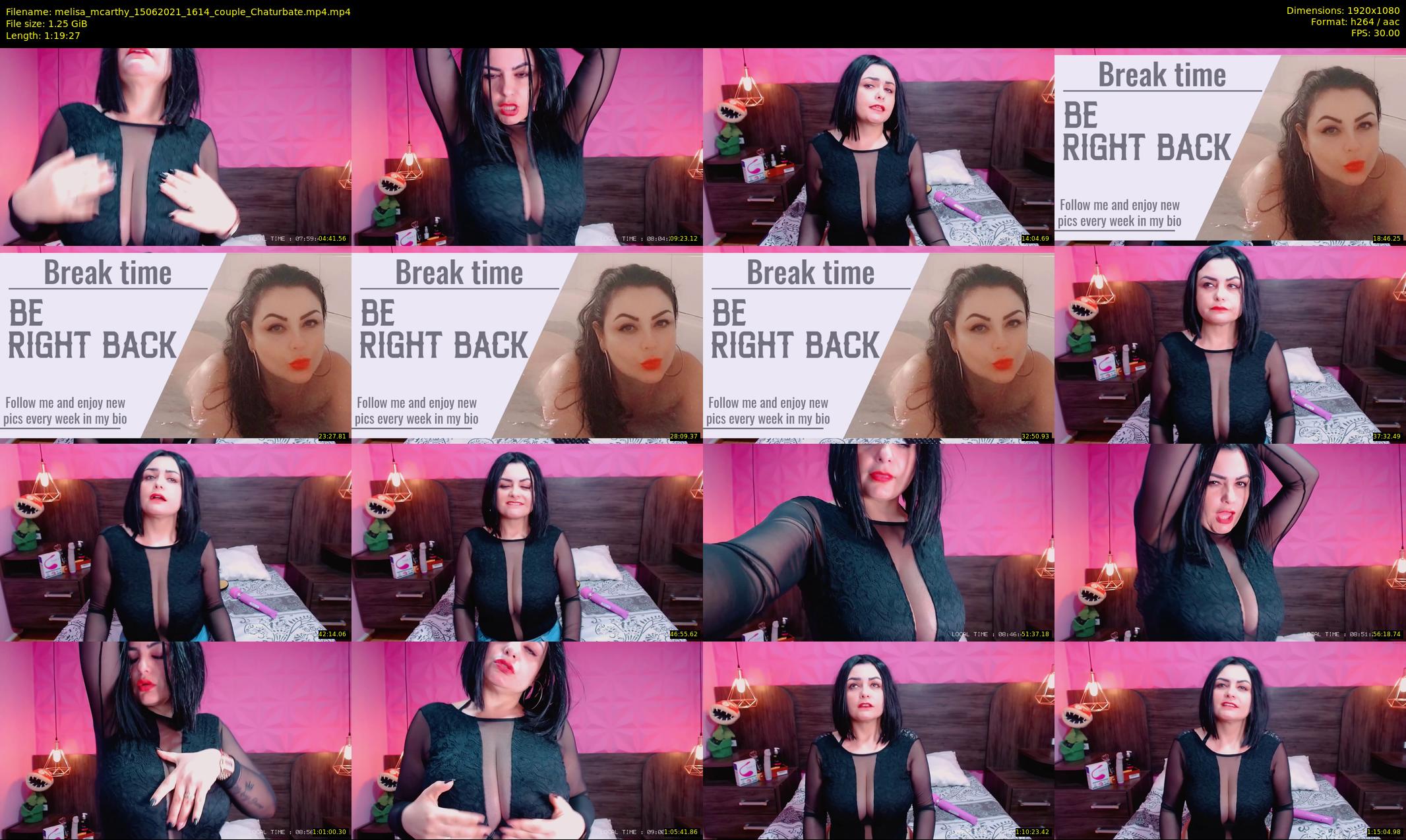 melisa_mcarthy — 80 minute Chaturbate couple cam show recording, 1080p, Jun 15, 2021