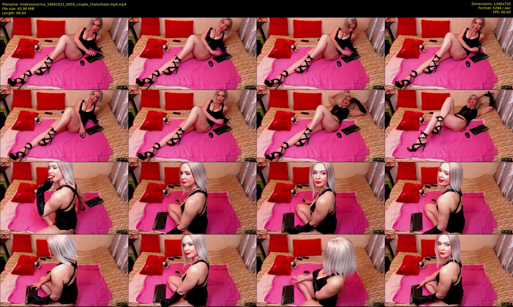 mistressnorma — 7 minute Chaturbate female cam show recording, 720p, Jun 16, 2021
