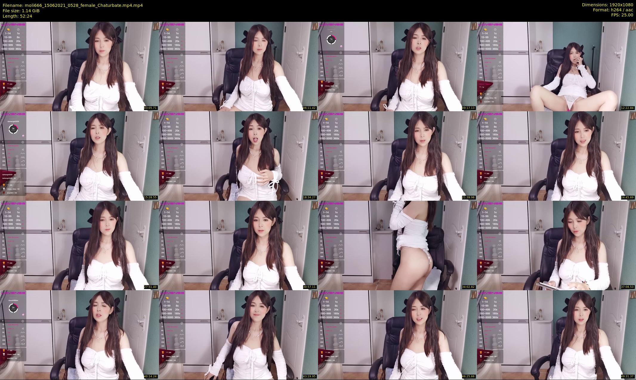 moli666 — 53 minute Chaturbate female cam show recording, 1080p, Jun 15, 2021