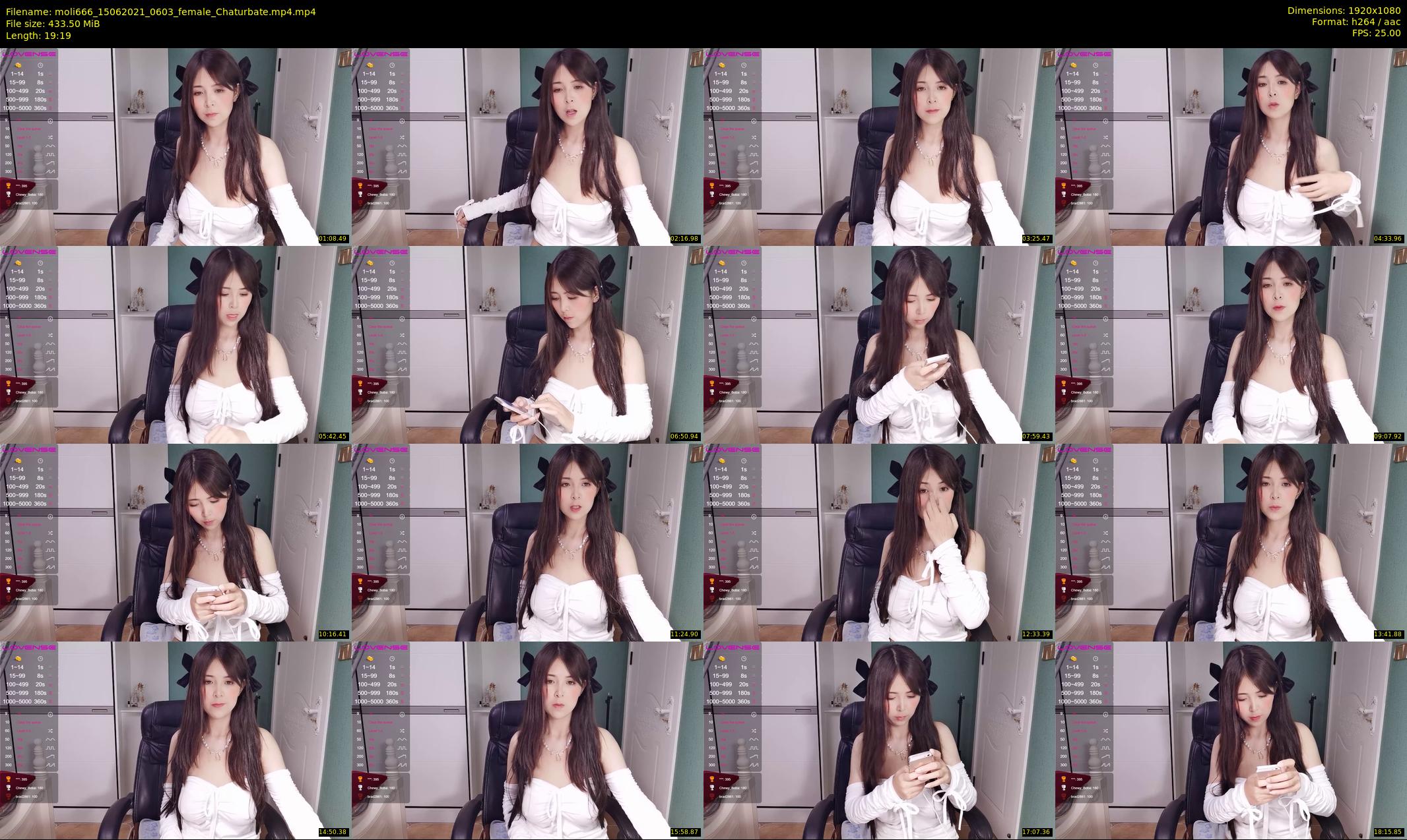 moli666 — 20 minute Chaturbate female cam show recording, 1080p, Jun 15, 2021