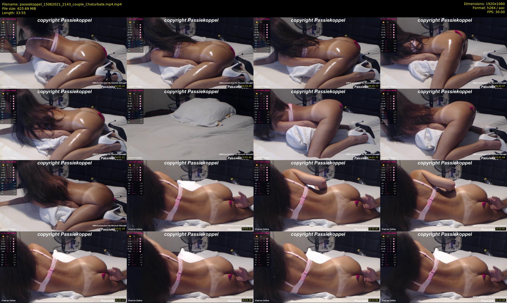 passiekoppel — 34 minute Chaturbate couple cam show recording, 1080p, Jun 15, 2021