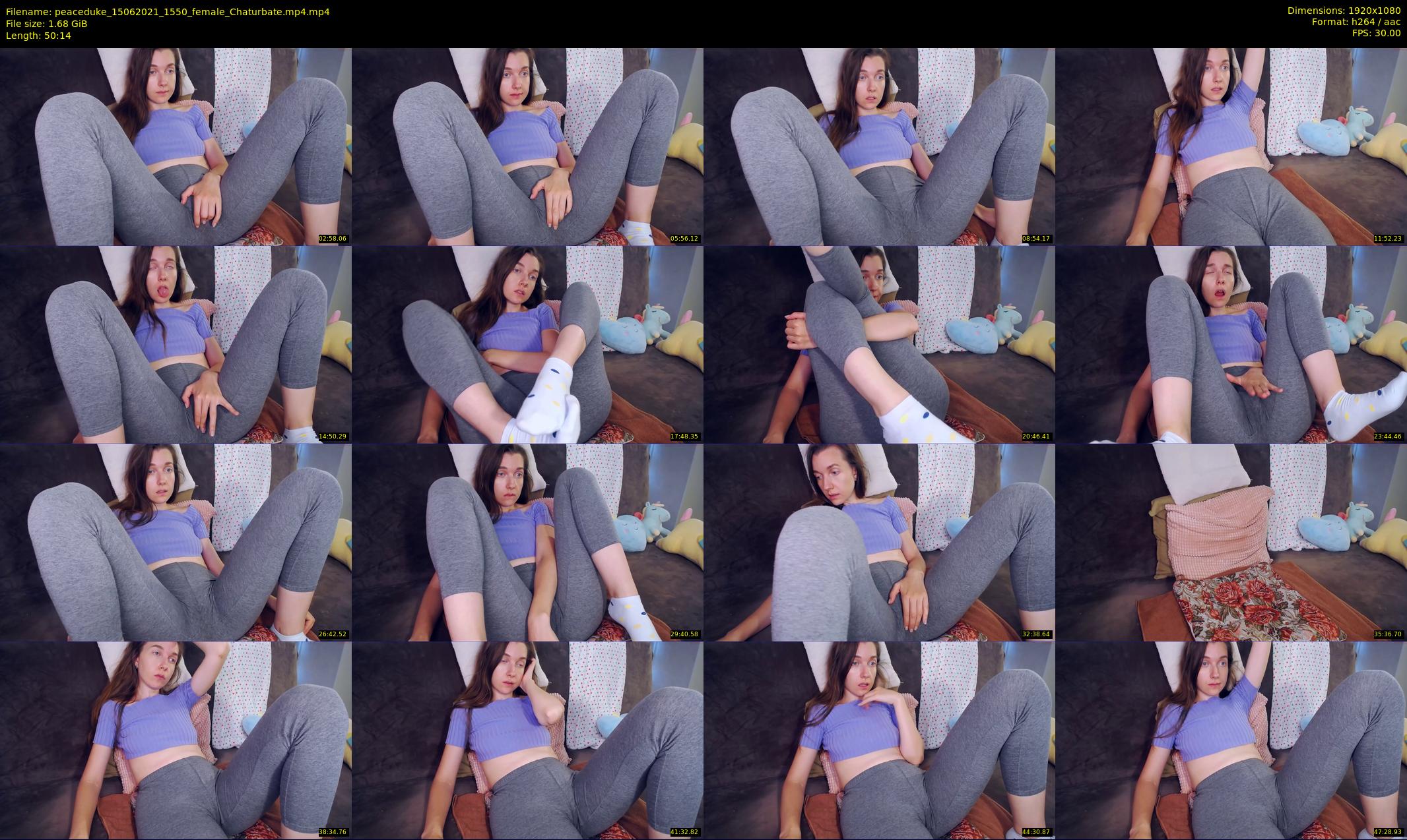 peaceduke — 51 minute Chaturbate female cam show recording, 1080p, Jun 15, 2021