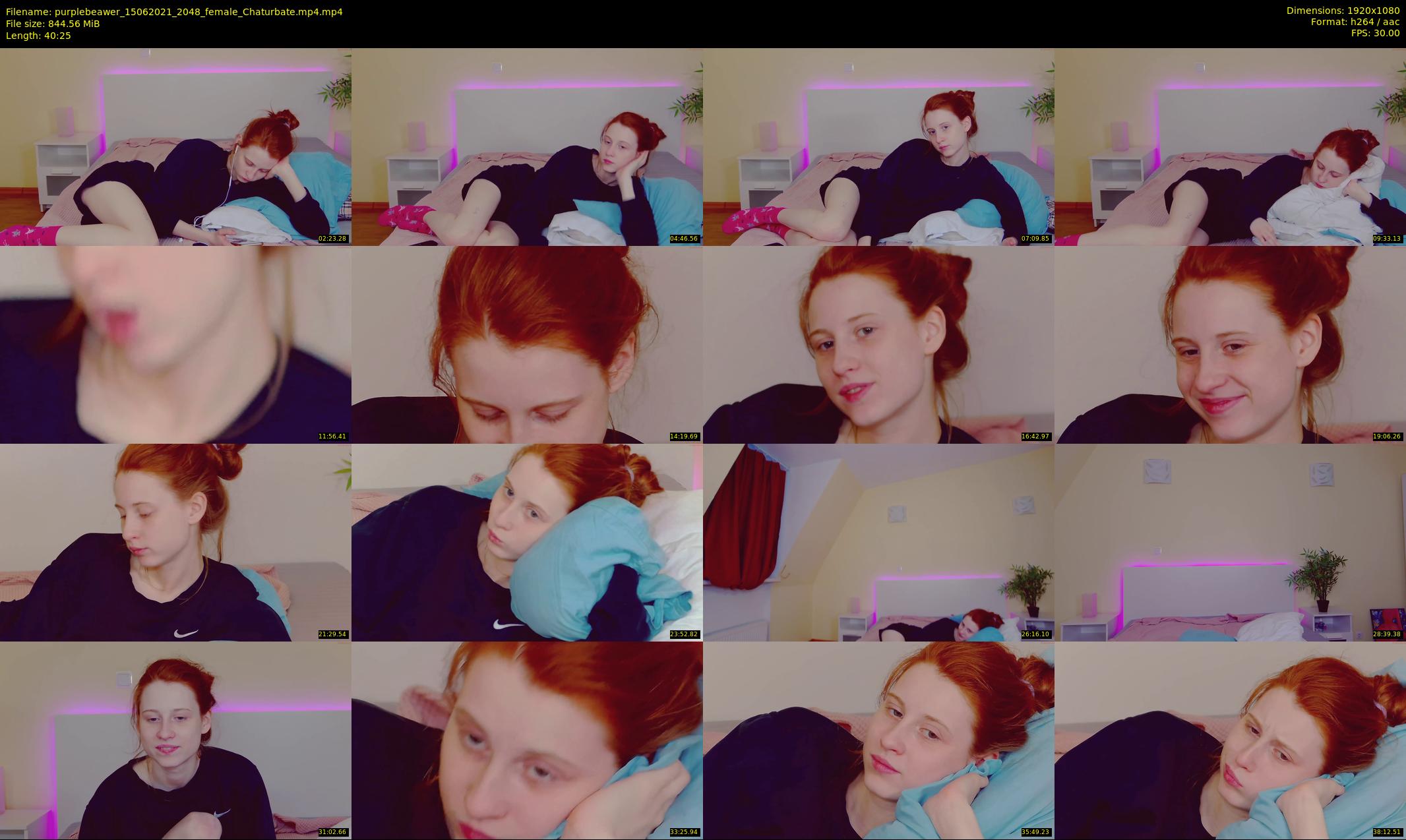 purplebeawer — 41 minute Chaturbate female cam show recording, 1080p, Jun 15, 2021