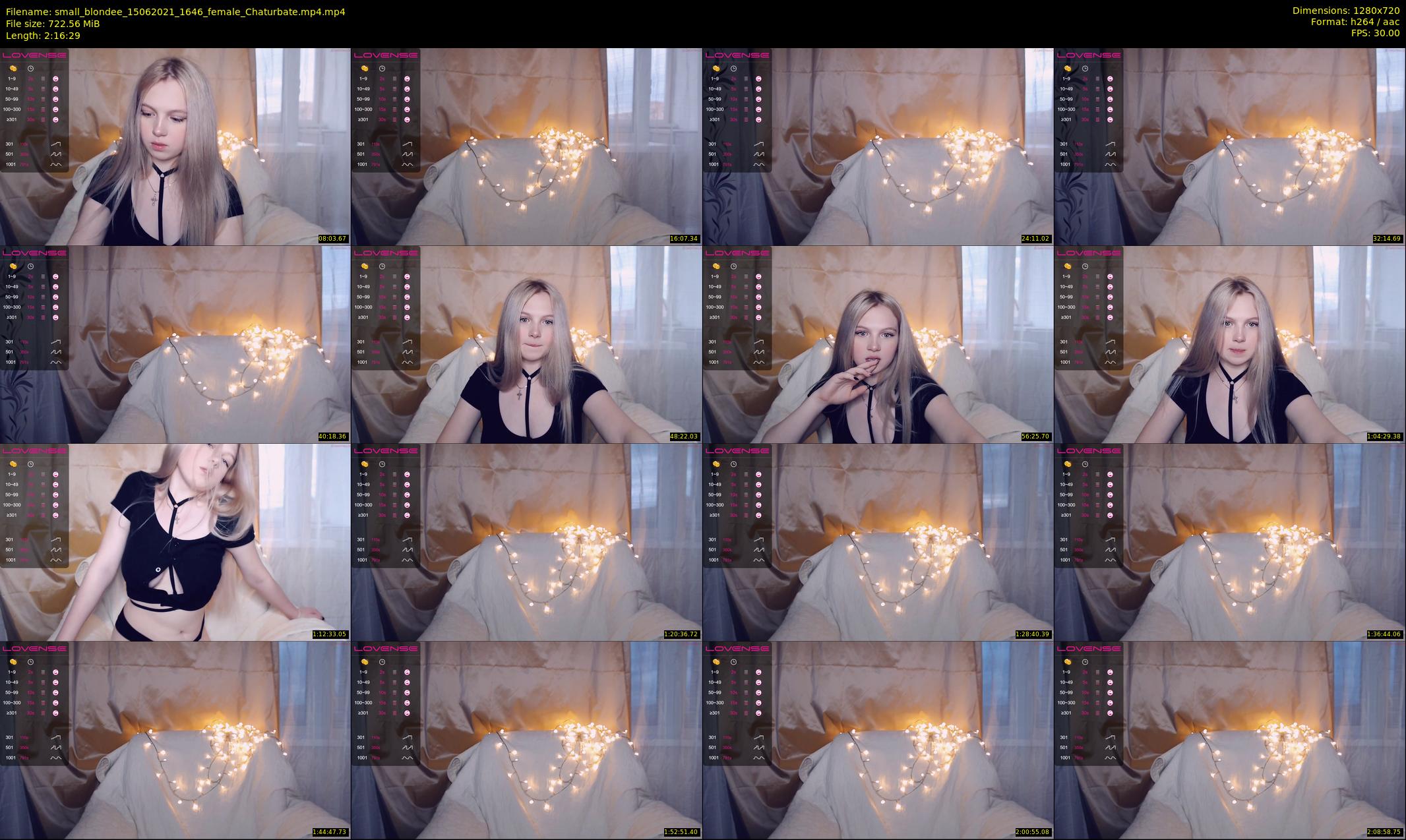small_blondee — 137 minute Chaturbate female cam show recording, 720p, Jun 15, 2021