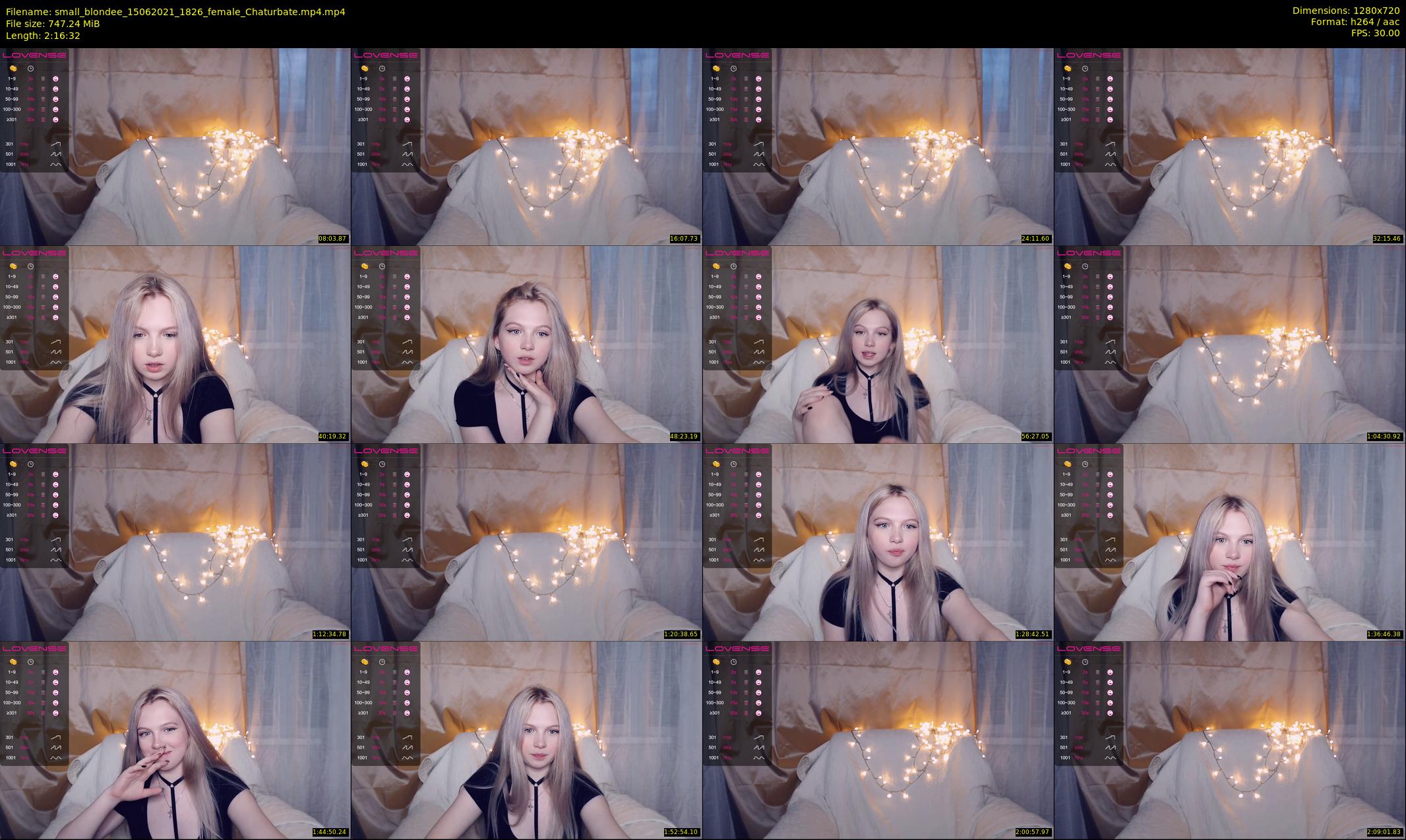 small_blondee — 137 minute Chaturbate female cam show recording, 720p, Jun 15, 2021