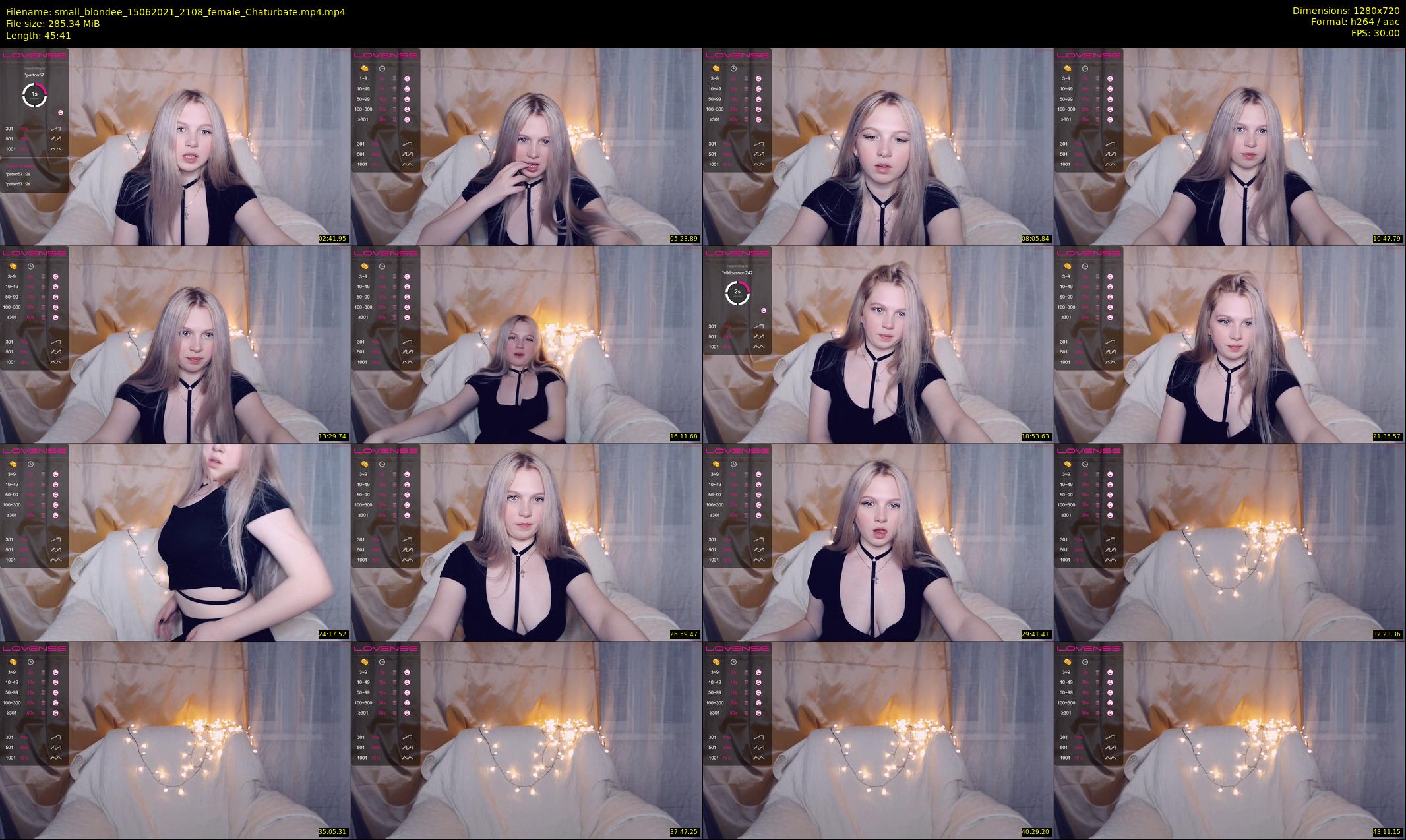 small_blondee — 46 minute Chaturbate female cam show recording, 720p, Jun 15, 2021