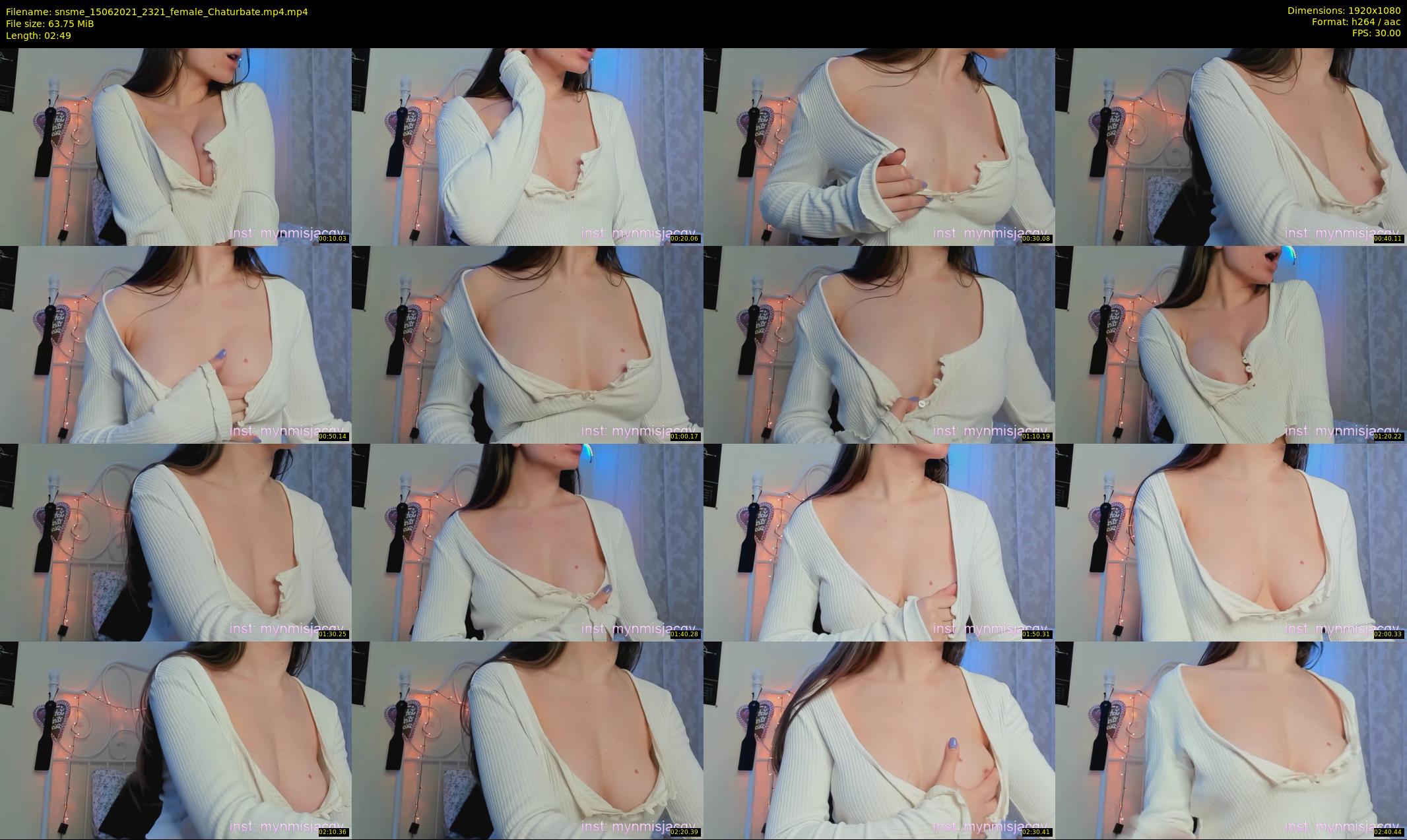 snsme — 3 minute Chaturbate female cam show recording, 1080p, Jun 15, 2021