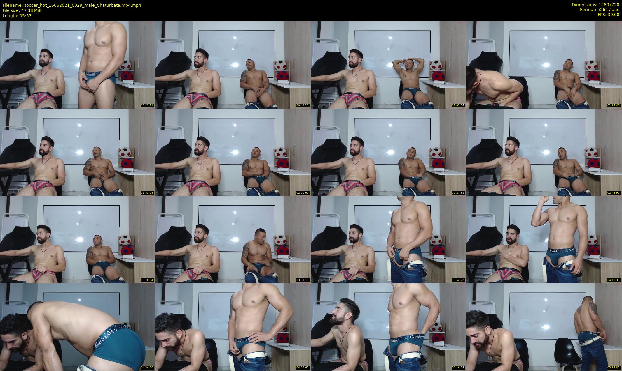 soccer_hot — 6 minute Chaturbate male cam show recording, 720p, Jun 16, 2021