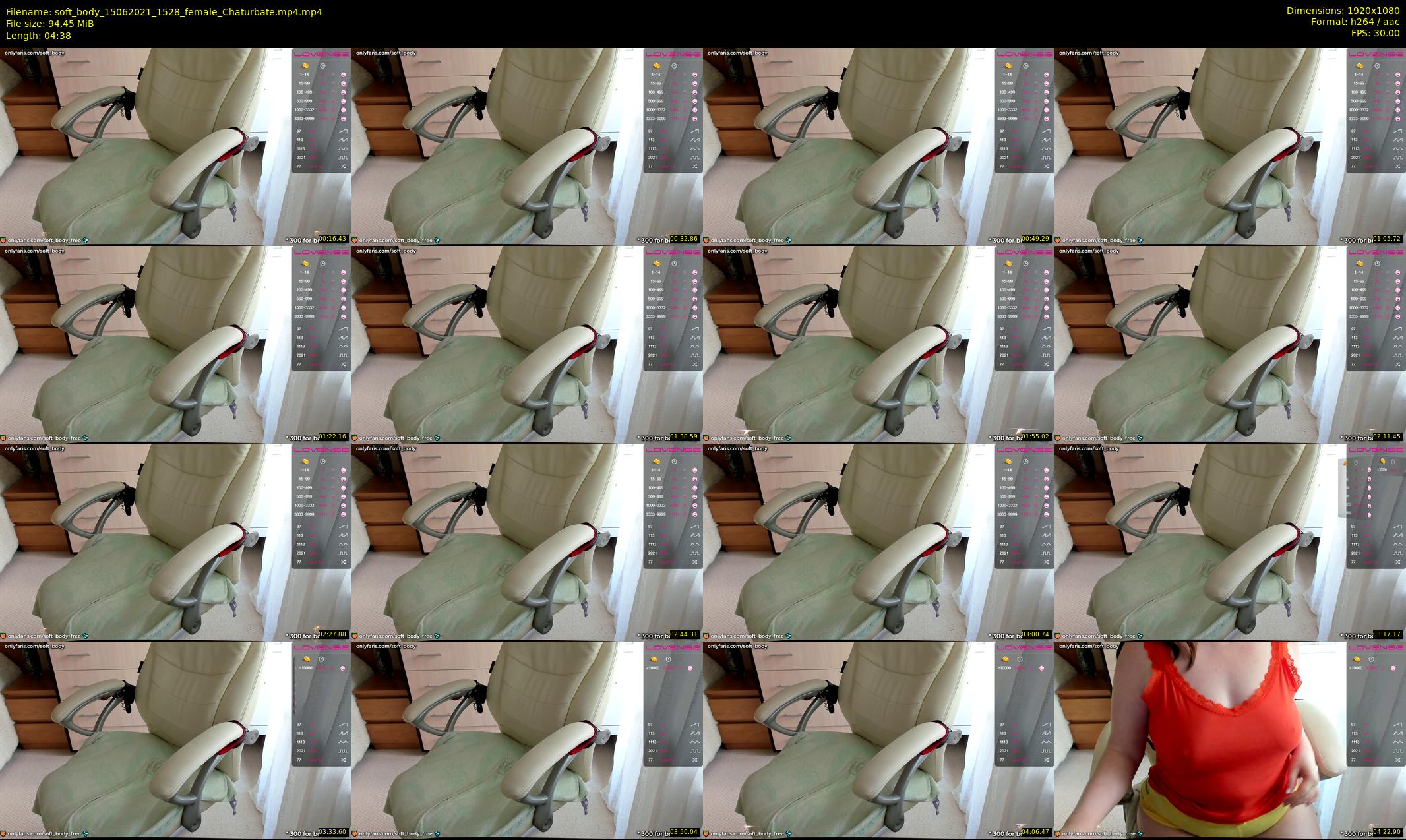 soft_body — 5 minute Chaturbate female cam show recording, 1080p, Jun 15, 2021