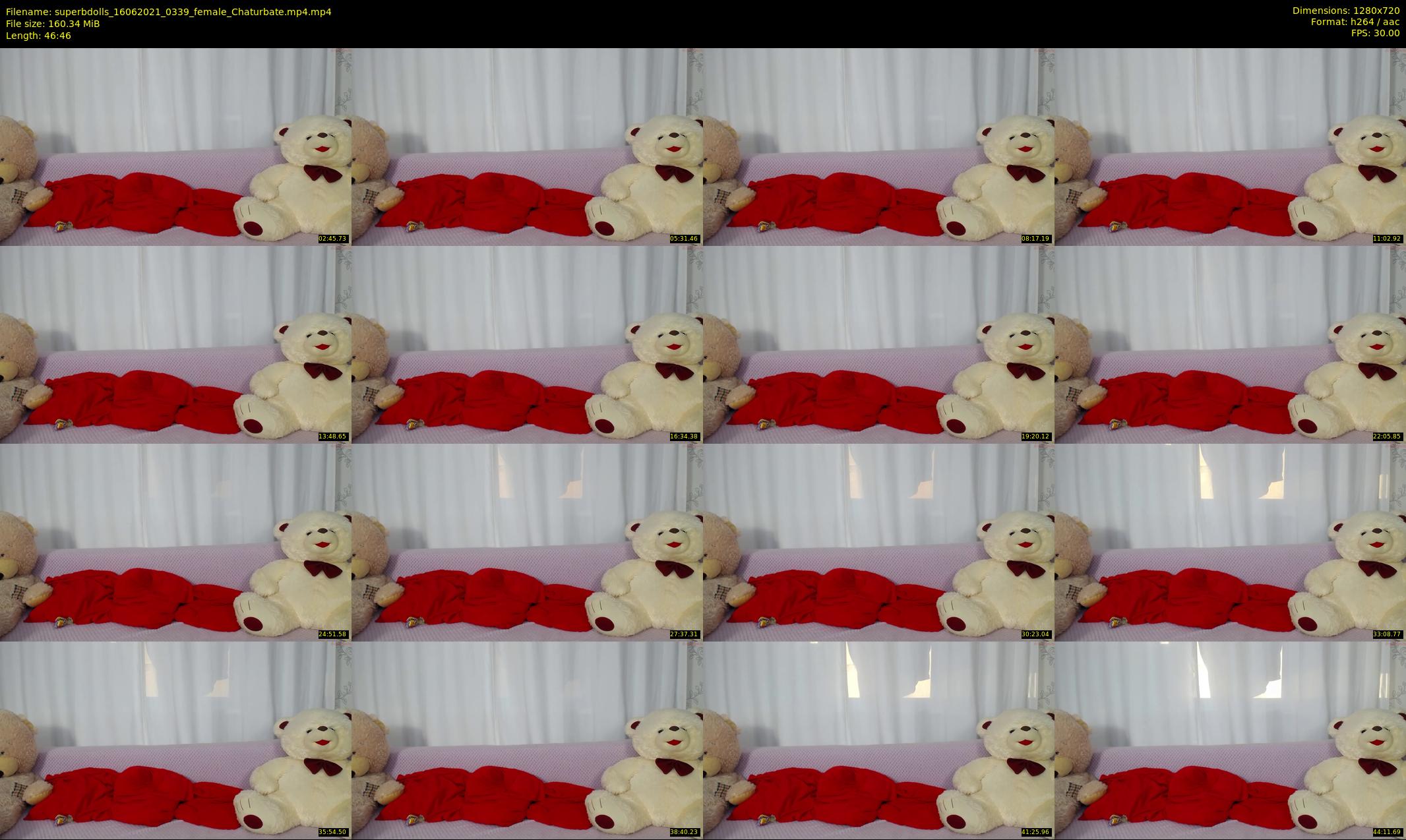 superbdolls — 47 minute Chaturbate couple cam show recording, 720p, Jun 16, 2021