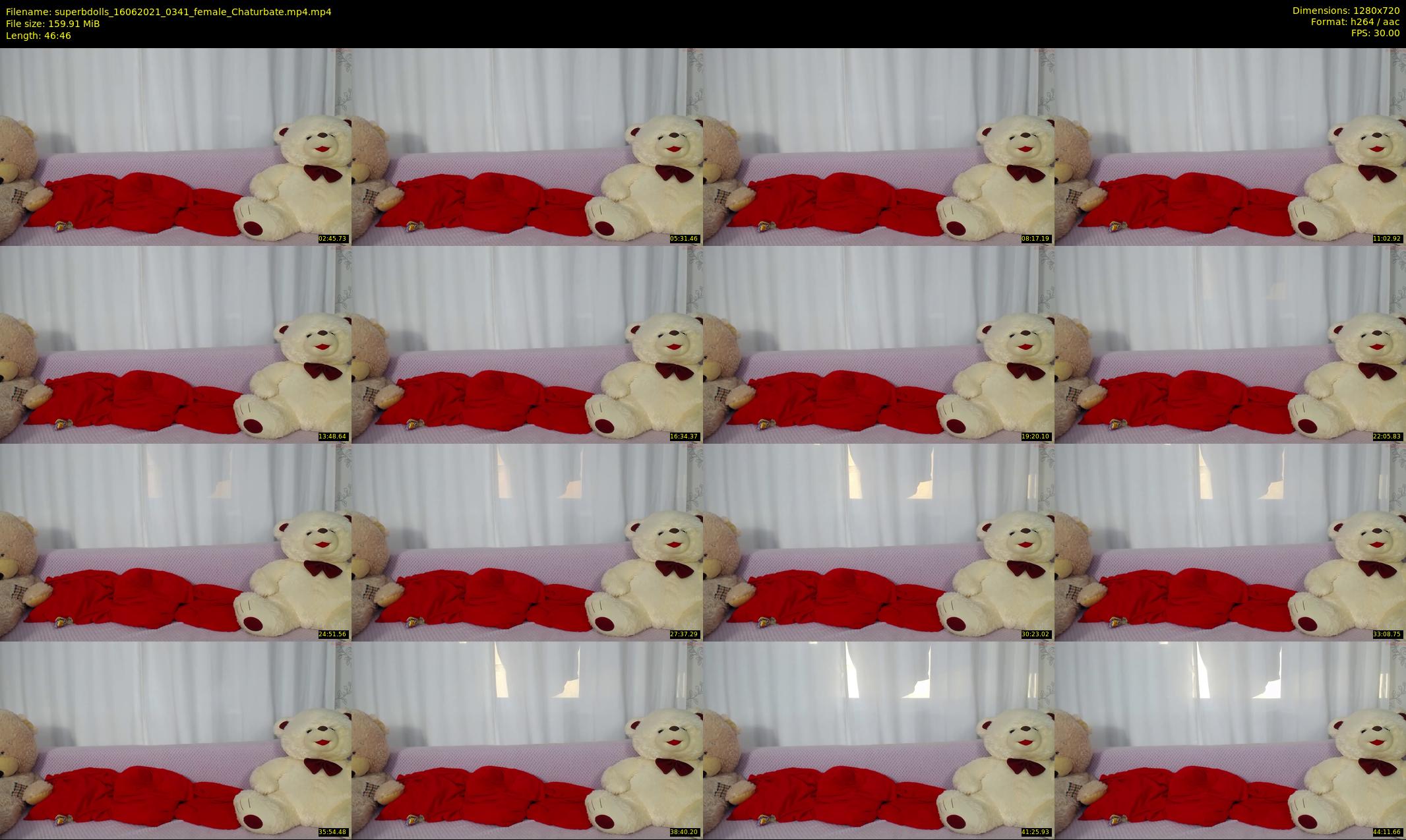 superbdolls — 47 minute Chaturbate couple cam show recording, 720p, Jun 16, 2021