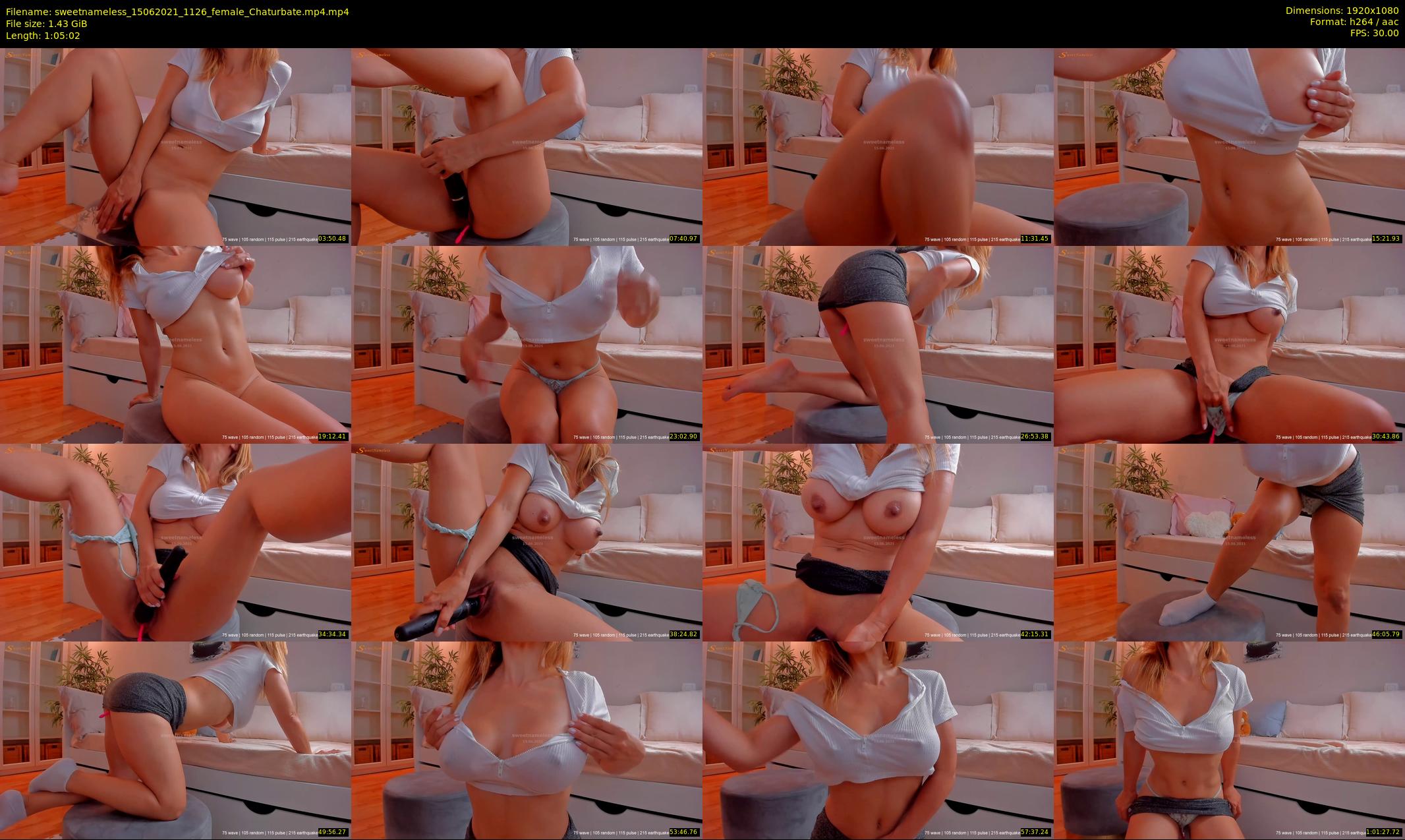 sweetnameless — 66 minute Chaturbate couple cam show recording, 1080p, Jun 15, 2021