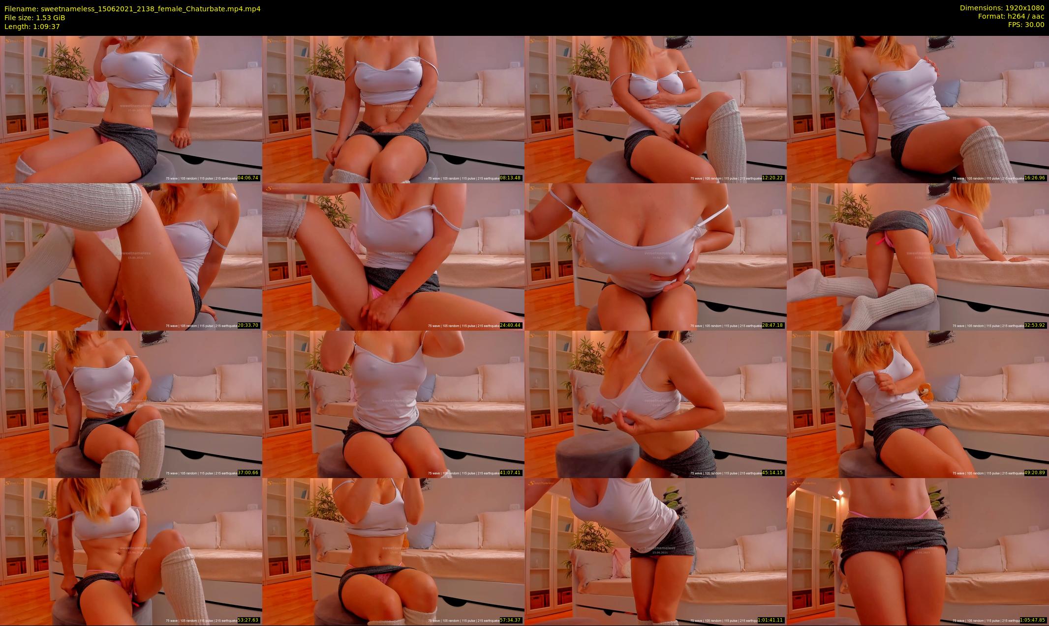 sweetnameless — 70 minute Chaturbate couple cam show recording, 1080p, Jun 15, 2021