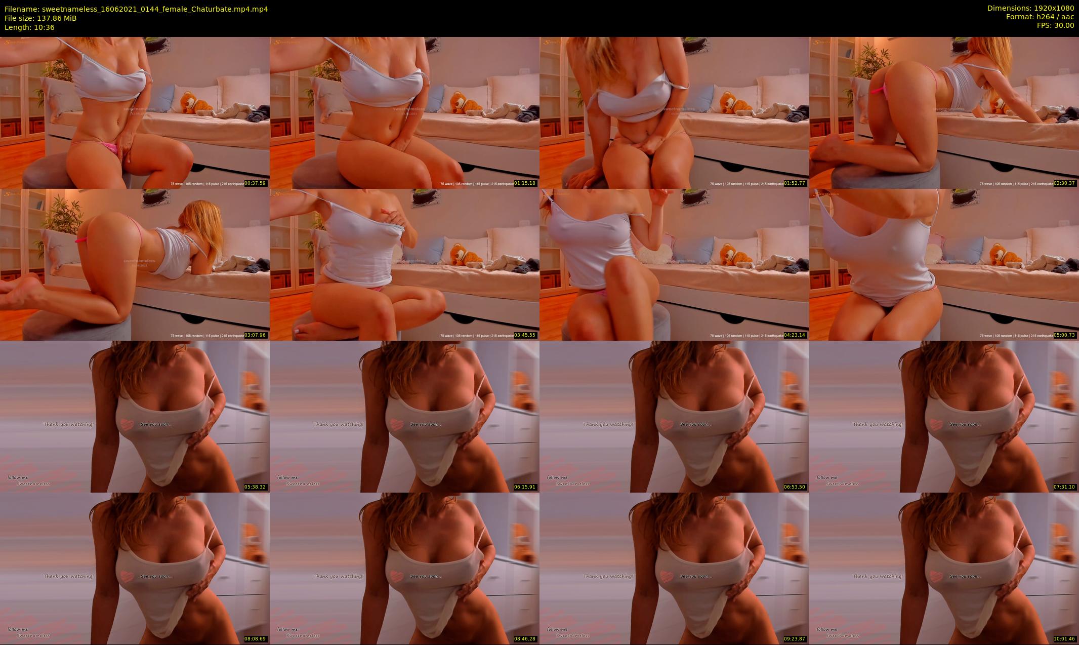 sweetnameless — 11 minute Chaturbate couple cam show recording, 1080p, Jun 16, 2021