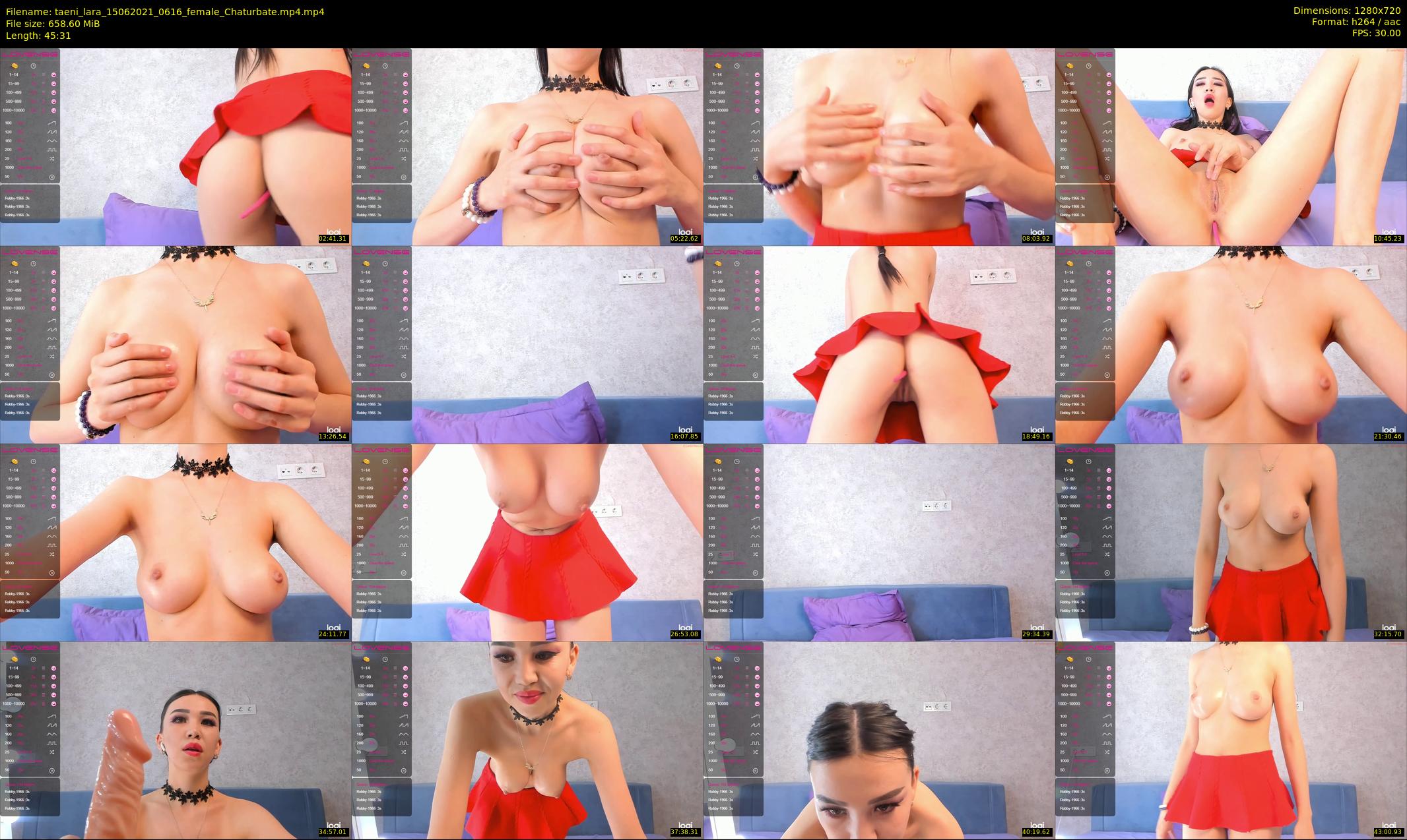 taeni_lara — 46 minute Chaturbate female cam show recording, 720p, Jun 15, 2021