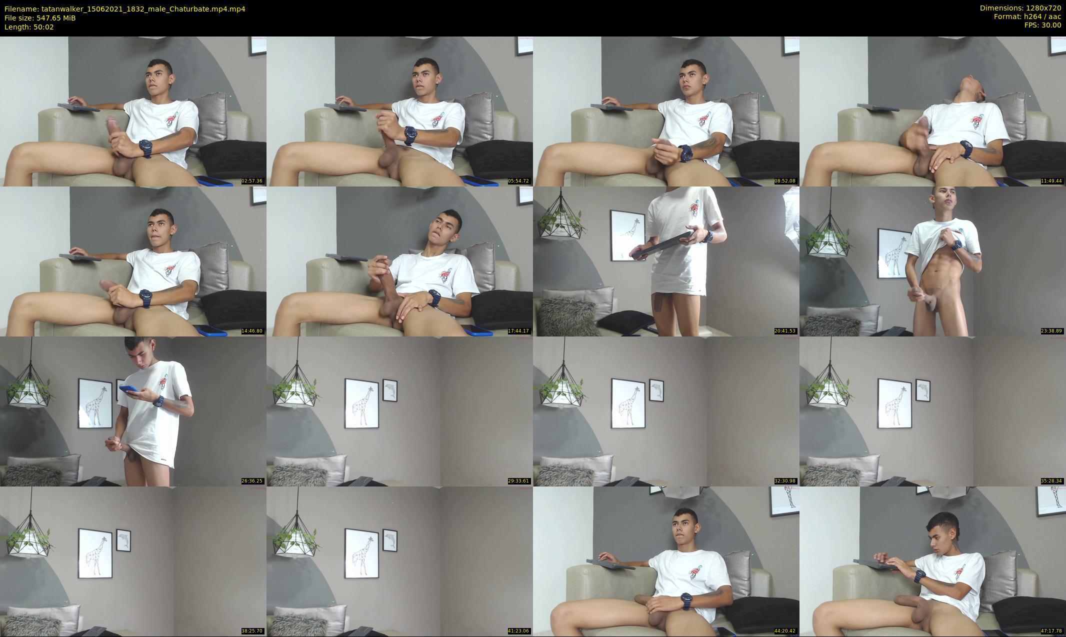 tatanwalker — 51 minute Chaturbate male cam show recording, 720p, Jun 15, 2021