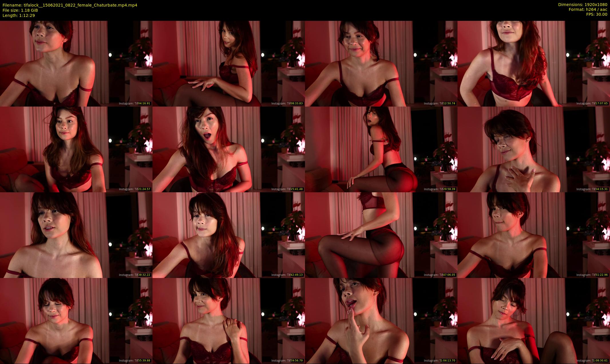 tifalock_ — 73 minute Chaturbate female cam show recording, 1080p, Jun 15, 2021