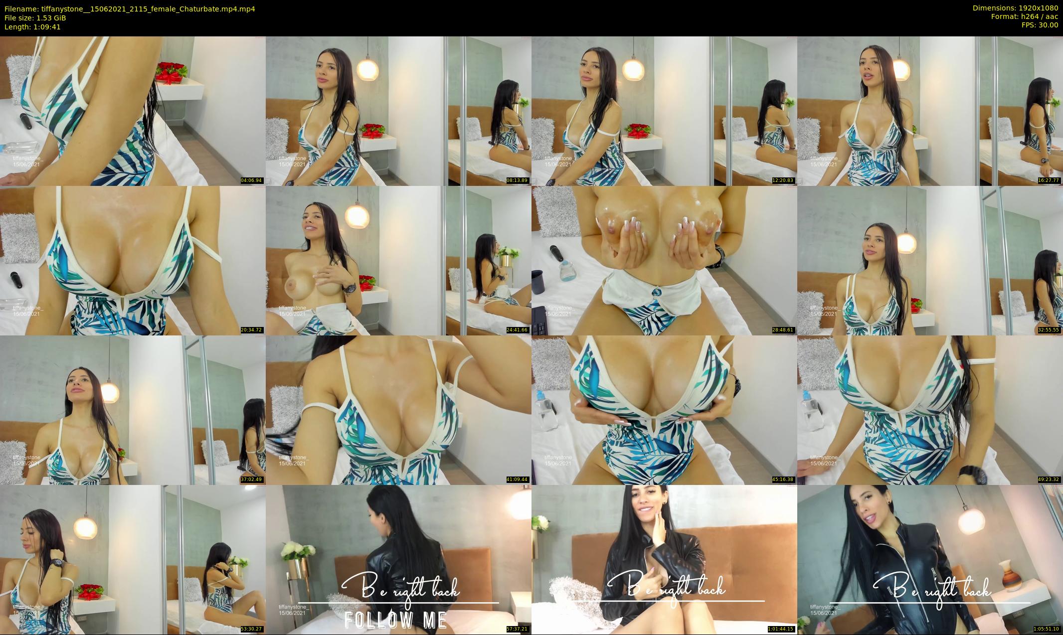 tiffanystone_ — 70 minute Chaturbate female cam show recording, 1080p, Jun 15, 2021