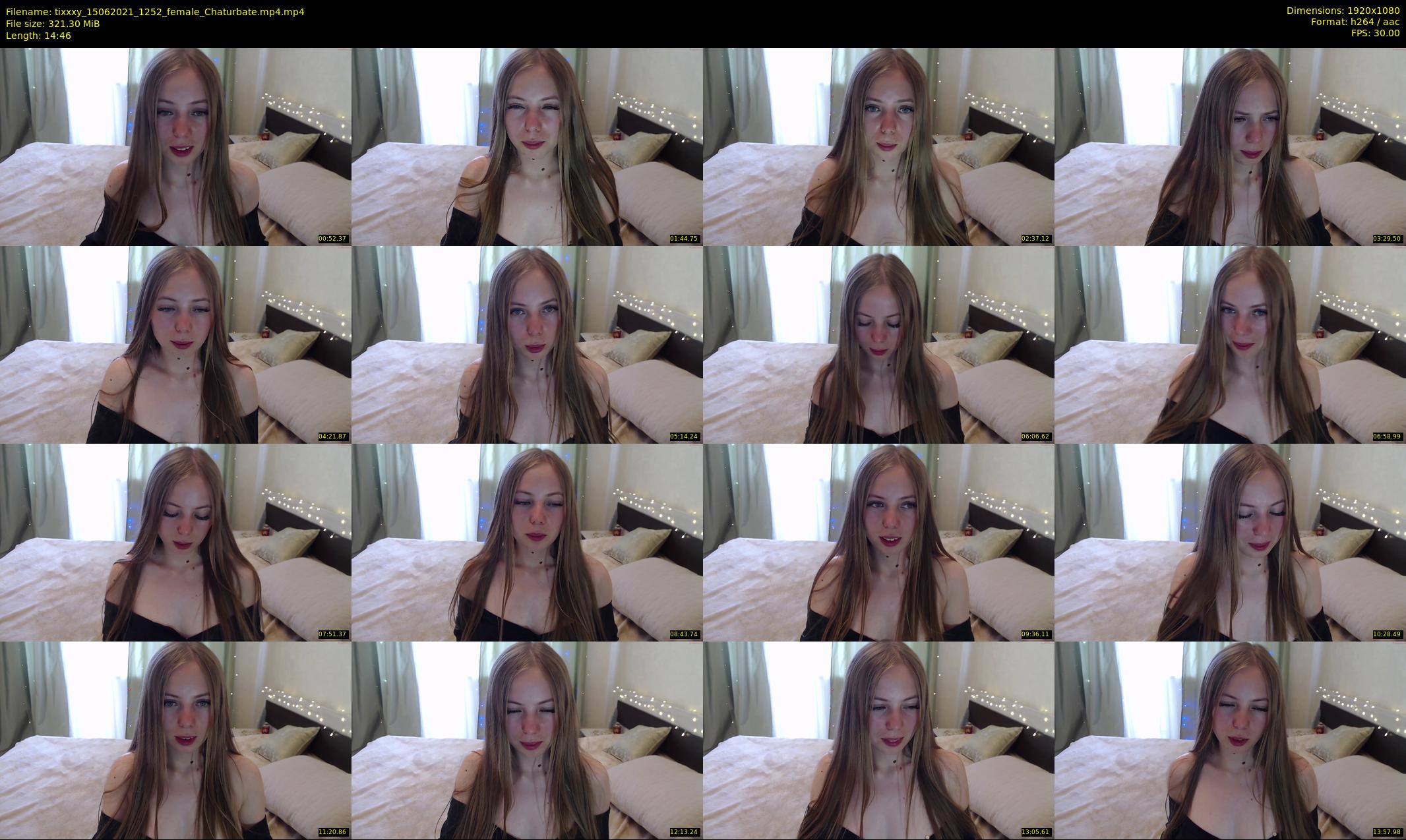 tixxxy — 15 minute Chaturbate female cam show recording, 1080p, Jun 15, 2021