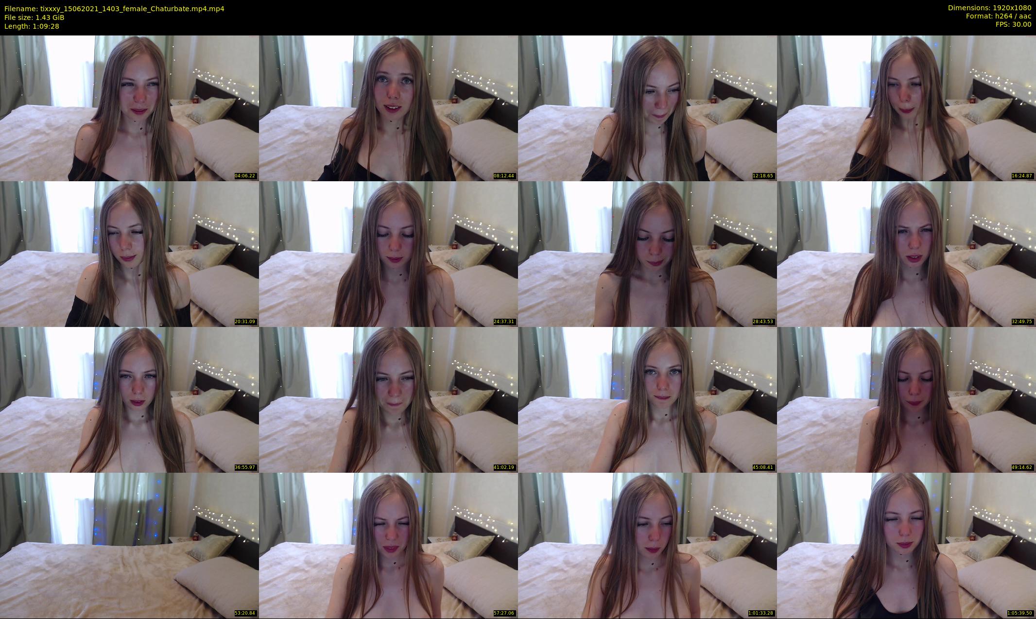 tixxxy — 70 minute Chaturbate female cam show recording, 1080p, Jun 15, 2021