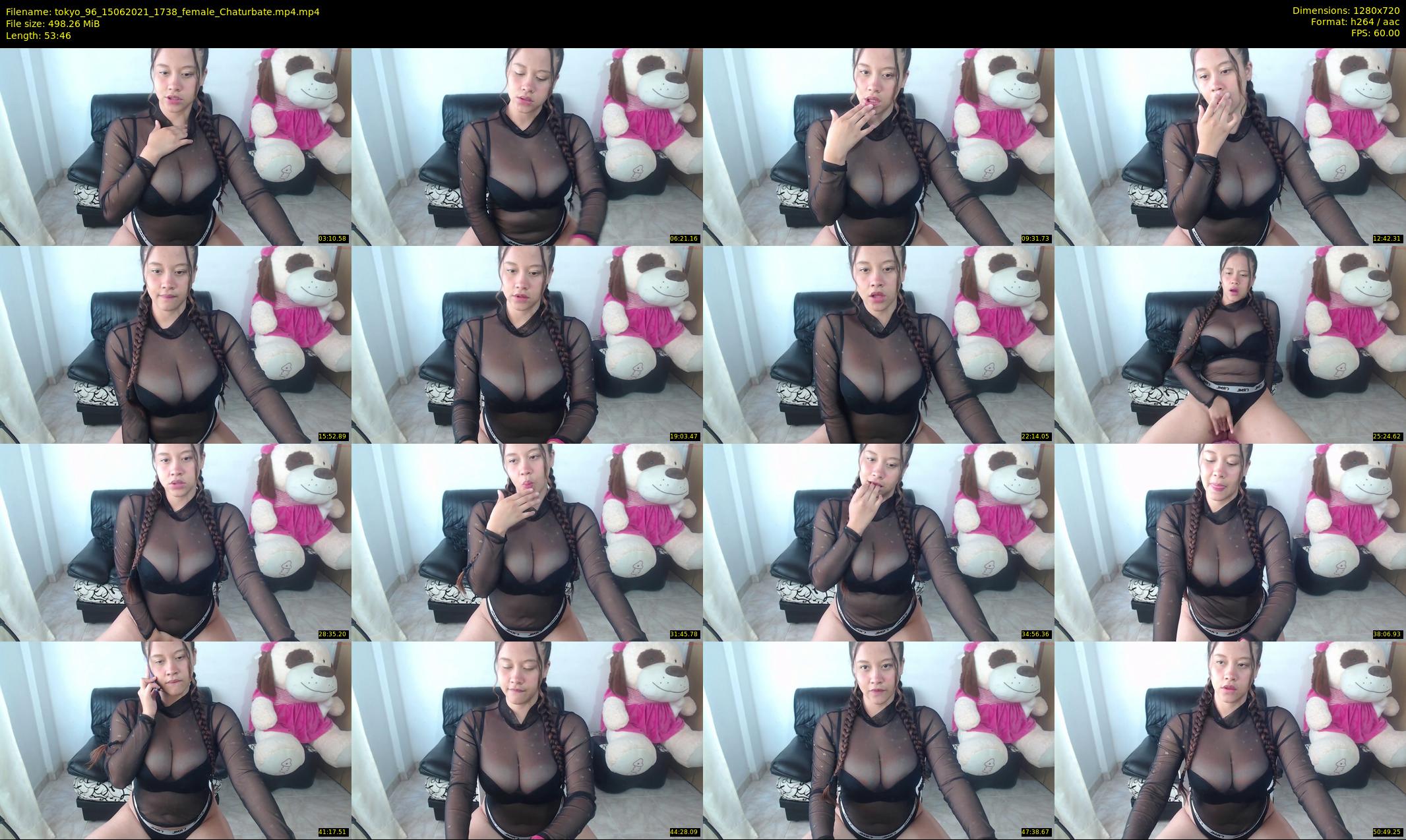 tokyo_96 — 54 minute Chaturbate female cam show recording, 720p, Jun 15, 2021