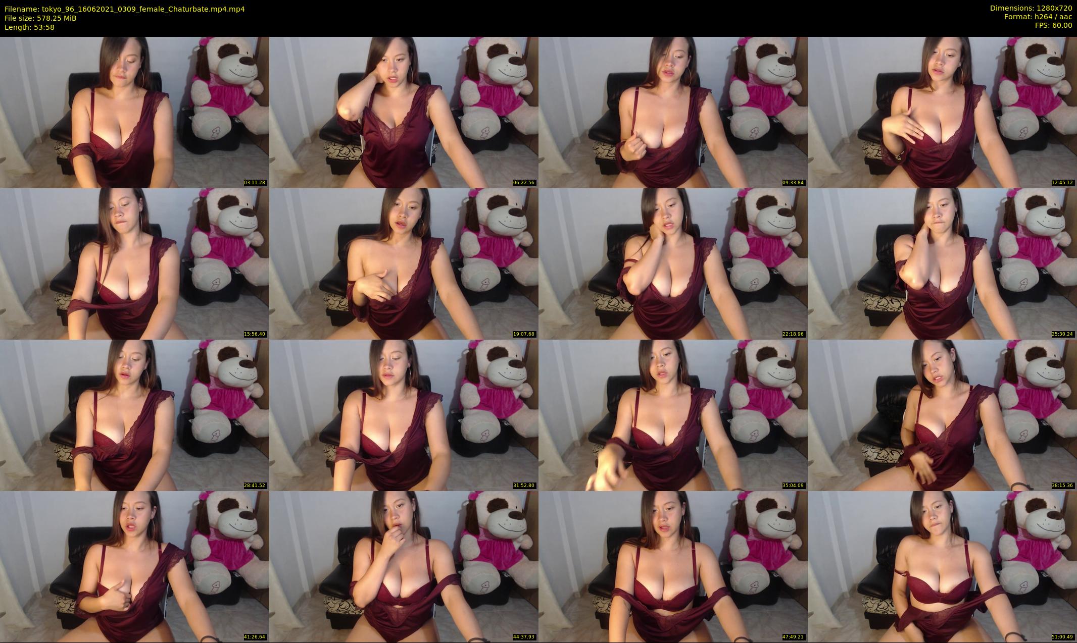 tokyo_96 — 54 minute Chaturbate female cam show recording, 720p, Jun 16, 2021