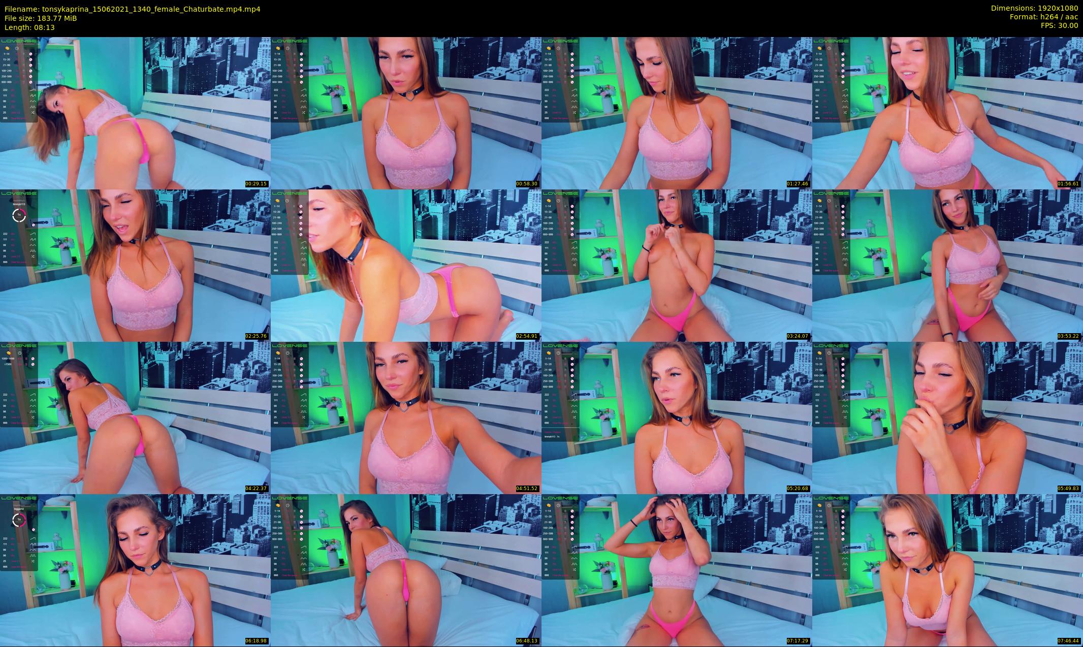 tonsykaprina — 9 minute Chaturbate couple cam show recording, 1080p, Jun 15, 2021