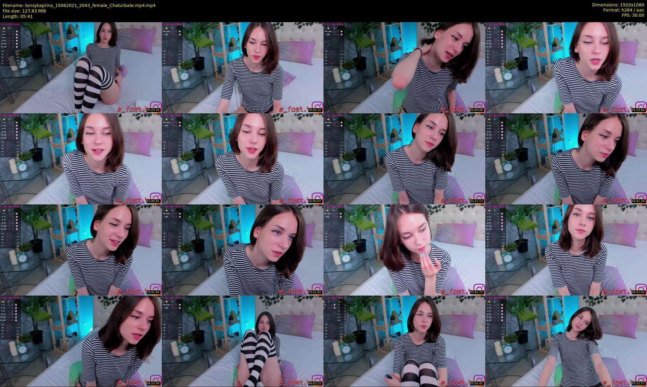 tonsykaprina — 6 minute Chaturbate couple cam show recording, 1080p, Jun 15, 2021