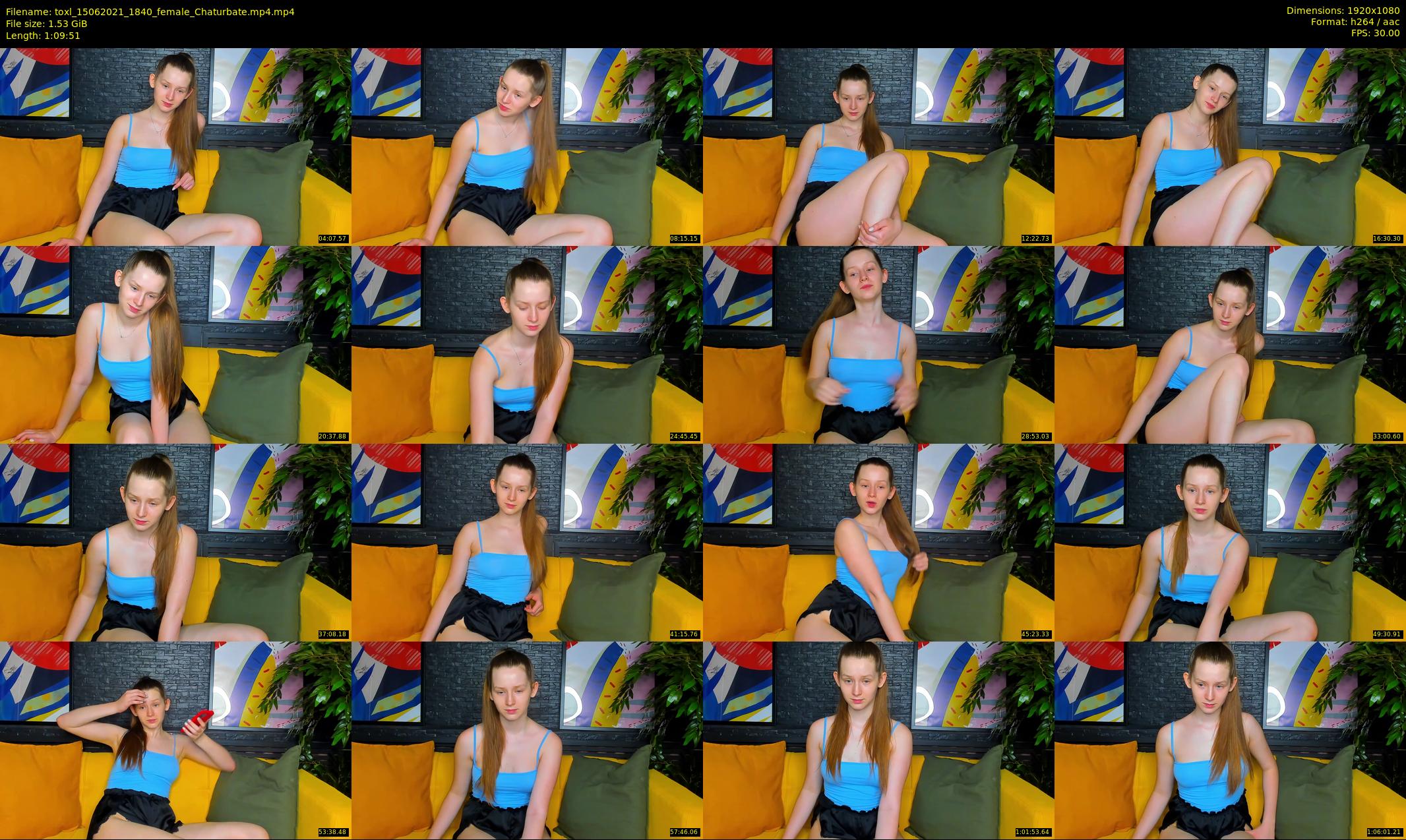 toxl — 70 minute Chaturbate female cam show recording, 1080p, Jun 15, 2021
