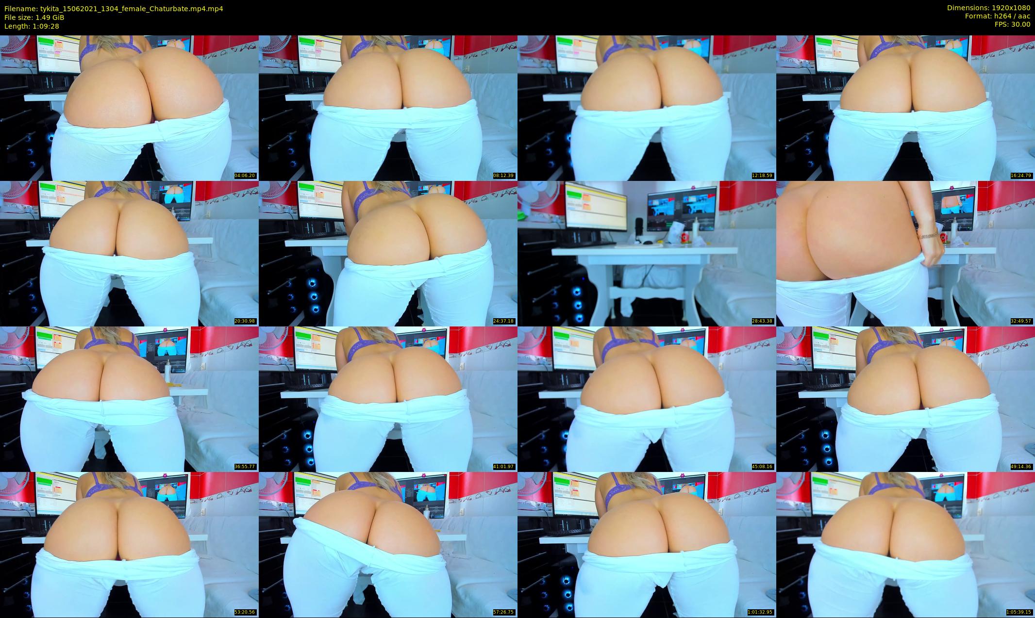 tykita — 70 minute Chaturbate female cam show recording, 1080p, Jun 15, 2021