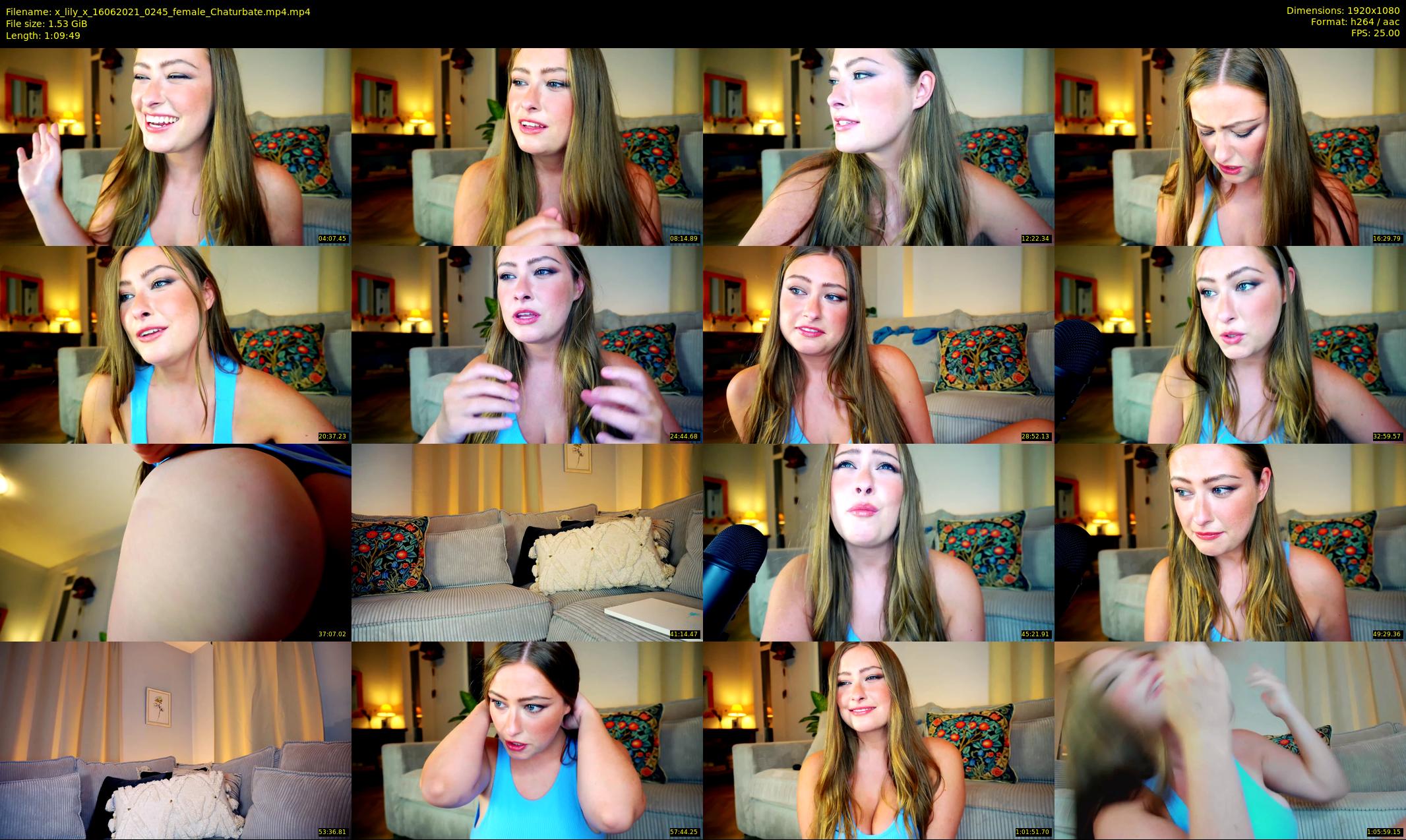x_lily_x — 70 minute Chaturbate female cam show recording, 1080p, Jun 16, 2021