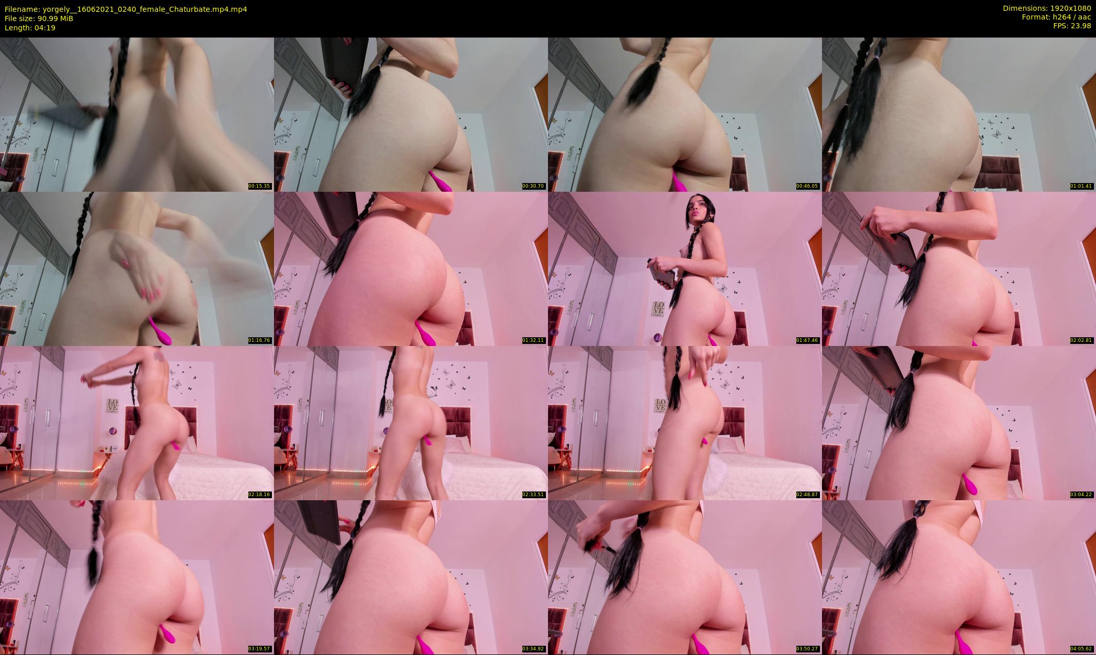 yorgely_ — 5 minute Chaturbate female cam show recording, 1080p, Jun 16, 2021