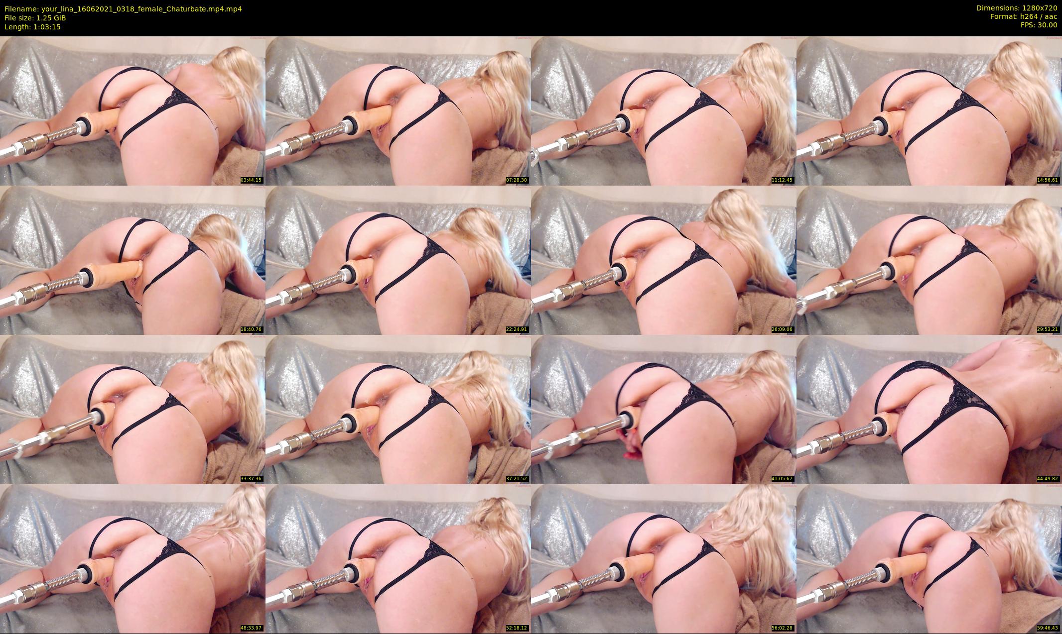 your_lina — 64 minute Chaturbate female cam show recording, 720p, Jun 16, 2021