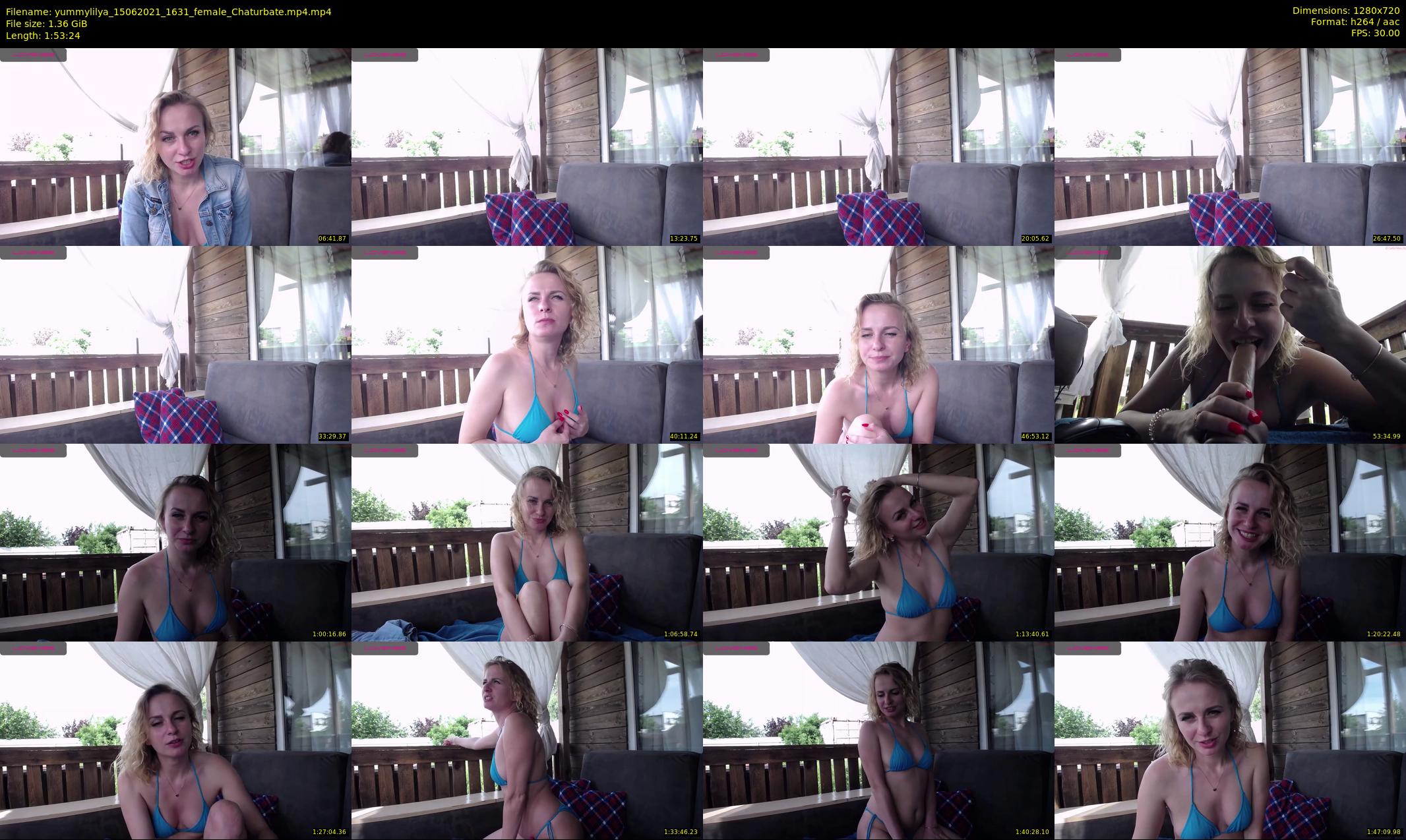 yummylilya — 114 minute Chaturbate female cam show recording, 720p, Jun 15, 2021