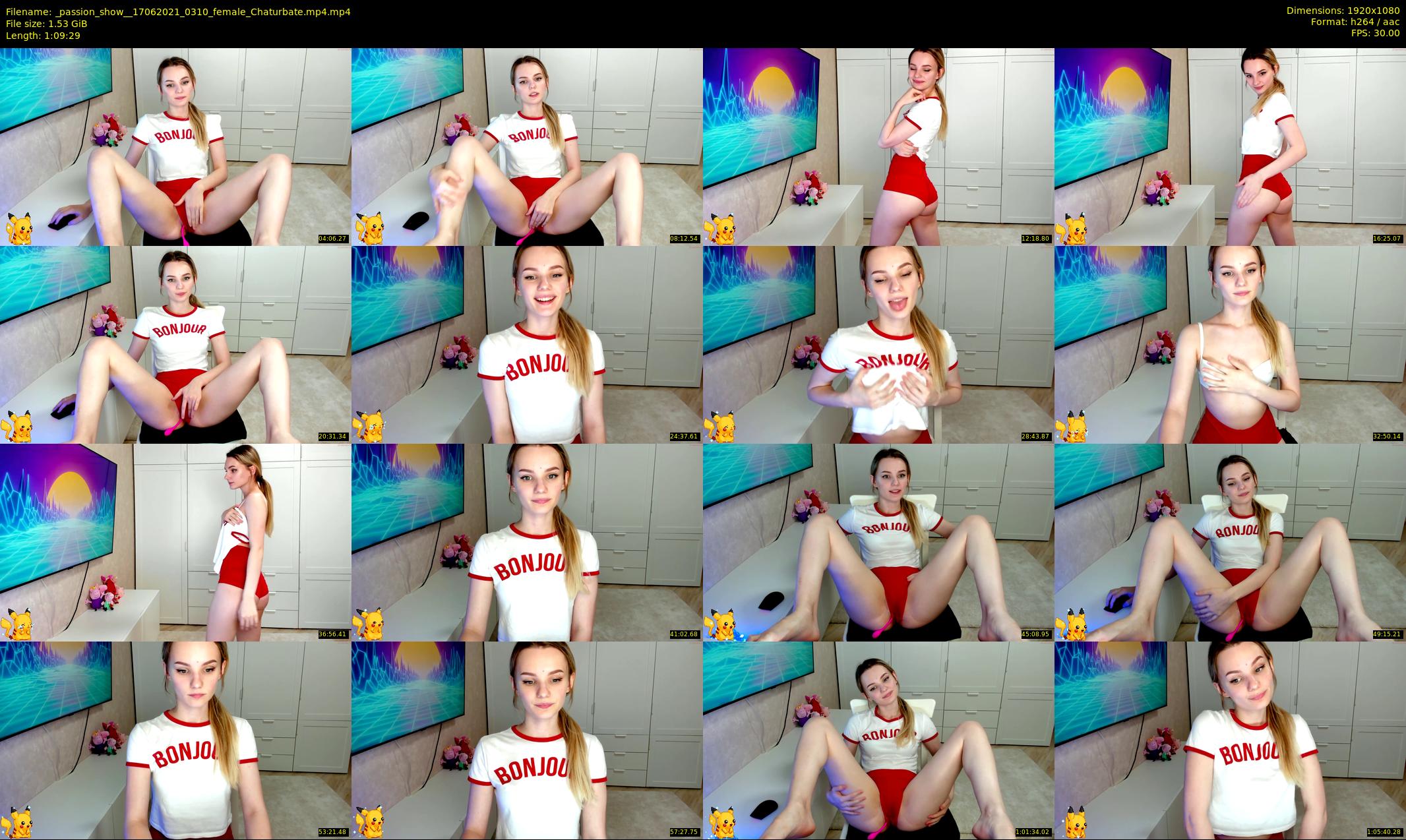 _passion_show_ — 70 minute Chaturbate couple cam show recording, 1080p, Jun 17, 2021