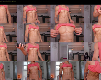 aaronmagnum — 80 minute Chaturbate male cam show recording, 1080p, Jun 16, 2021