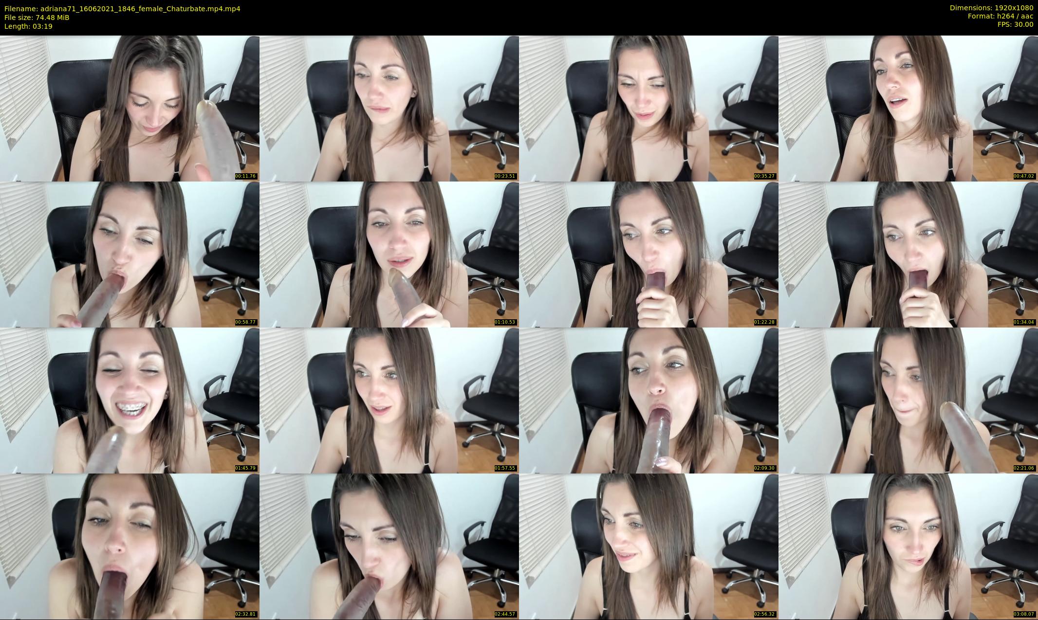 adriana71 — 4 minute Chaturbate couple cam show recording, 1080p, Jun 16, 2021