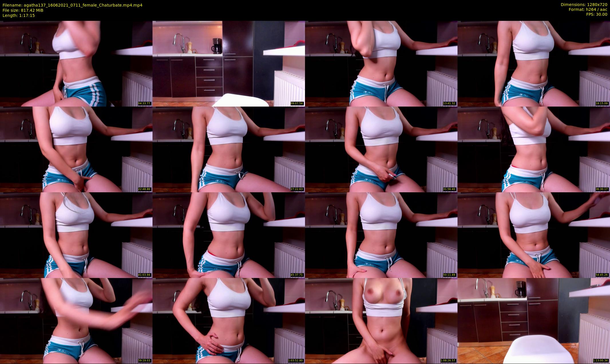 agatha137 — 78 minute Chaturbate female cam show recording, 720p, Jun 16, 2021