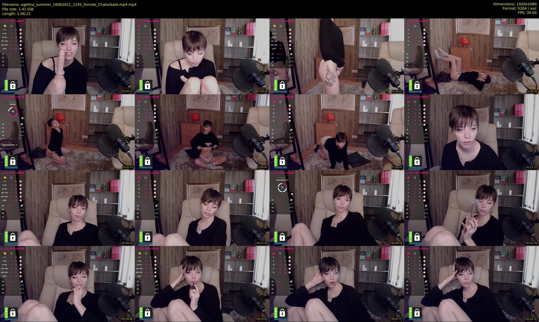 agelina_summer — 67 minute Chaturbate female cam show recording, 1080p, Jun 16, 2021