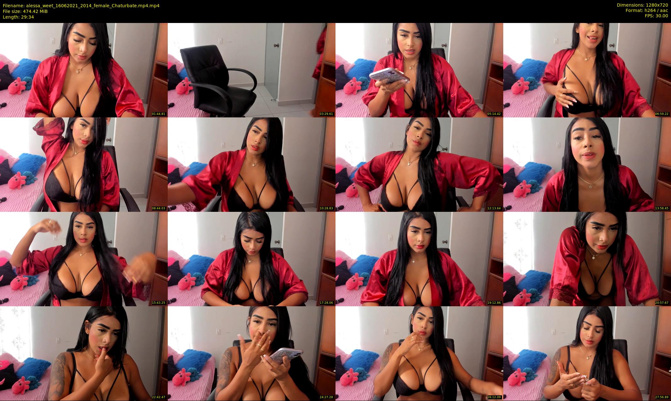 alessa_weet — 30 minute Chaturbate female cam show recording, 720p, Jun 16, 2021