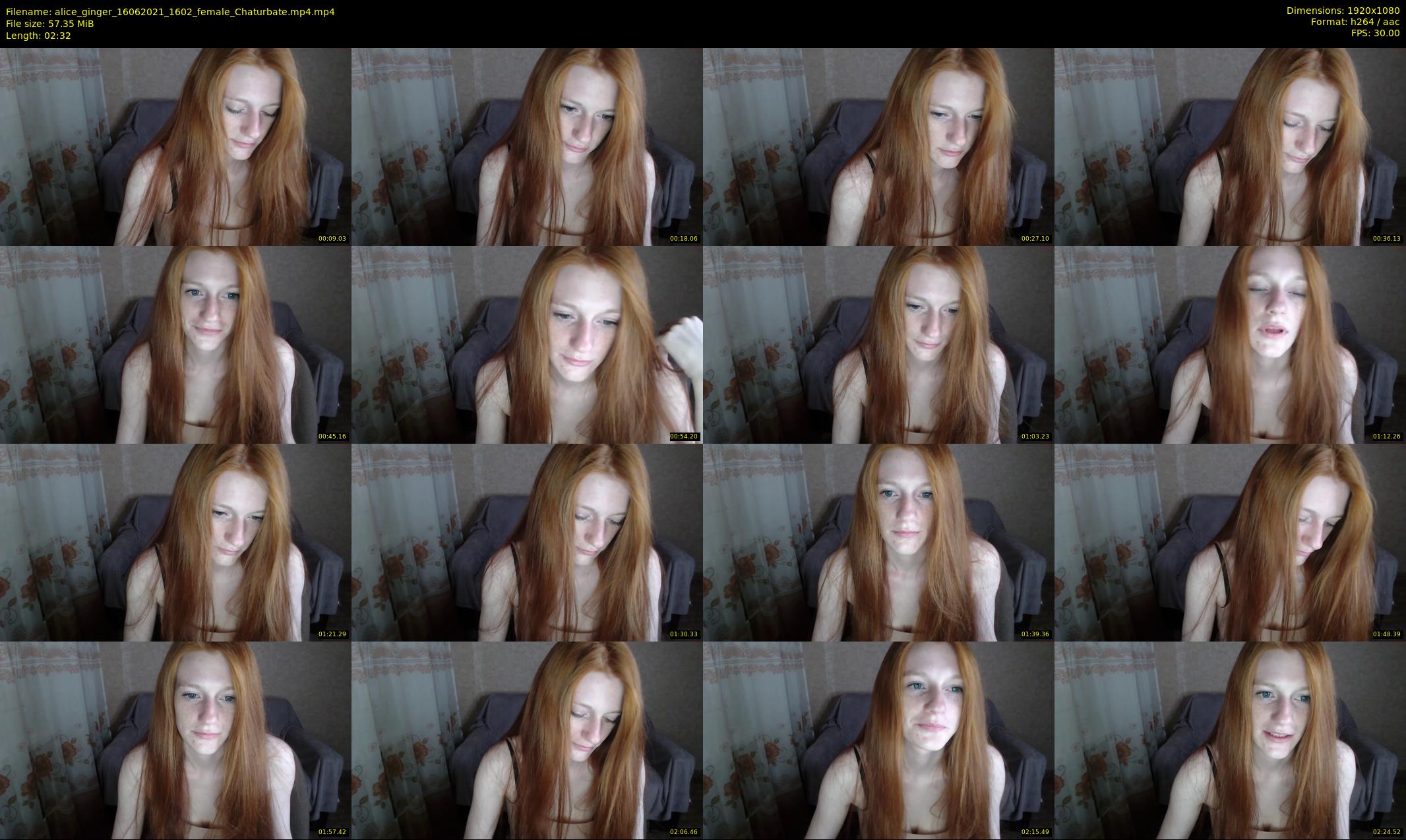 alice_ginger — 3 minute Chaturbate female cam show recording, 1080p, Jun 16, 2021
