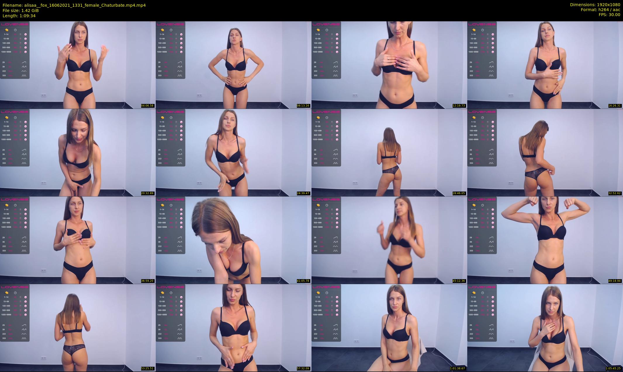 alisaa__fox — 70 minute Chaturbate female cam show recording, 1080p, Jun 16, 2021