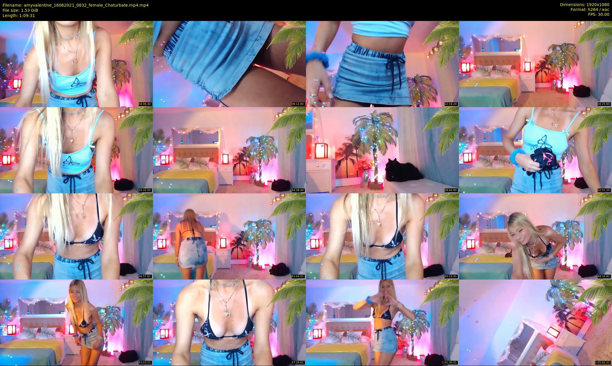 amyvalentine — 70 minute Chaturbate female cam show recording, 1080p, Jun 16, 2021