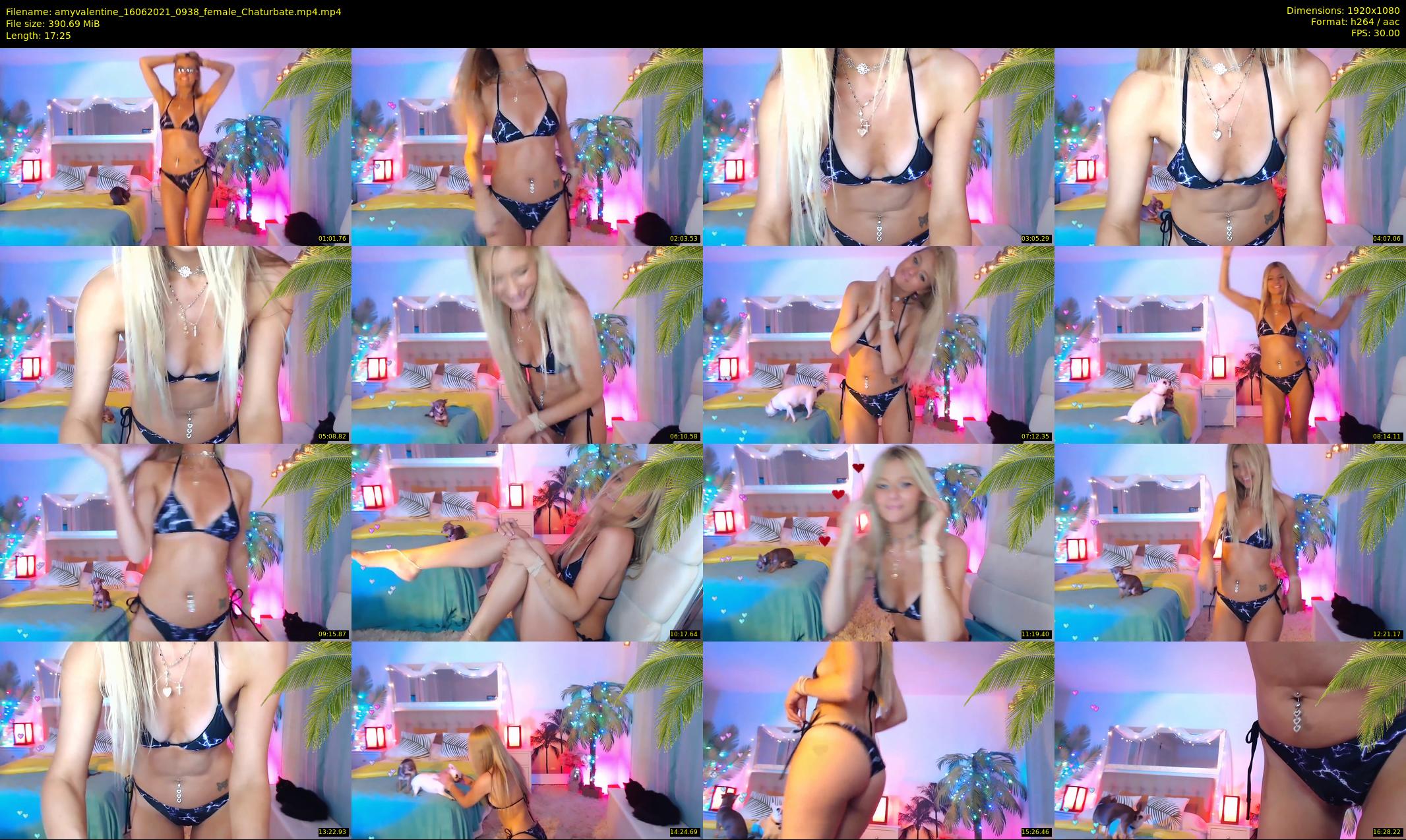 amyvalentine — 18 minute Chaturbate female cam show recording, 1080p, Jun 16, 2021