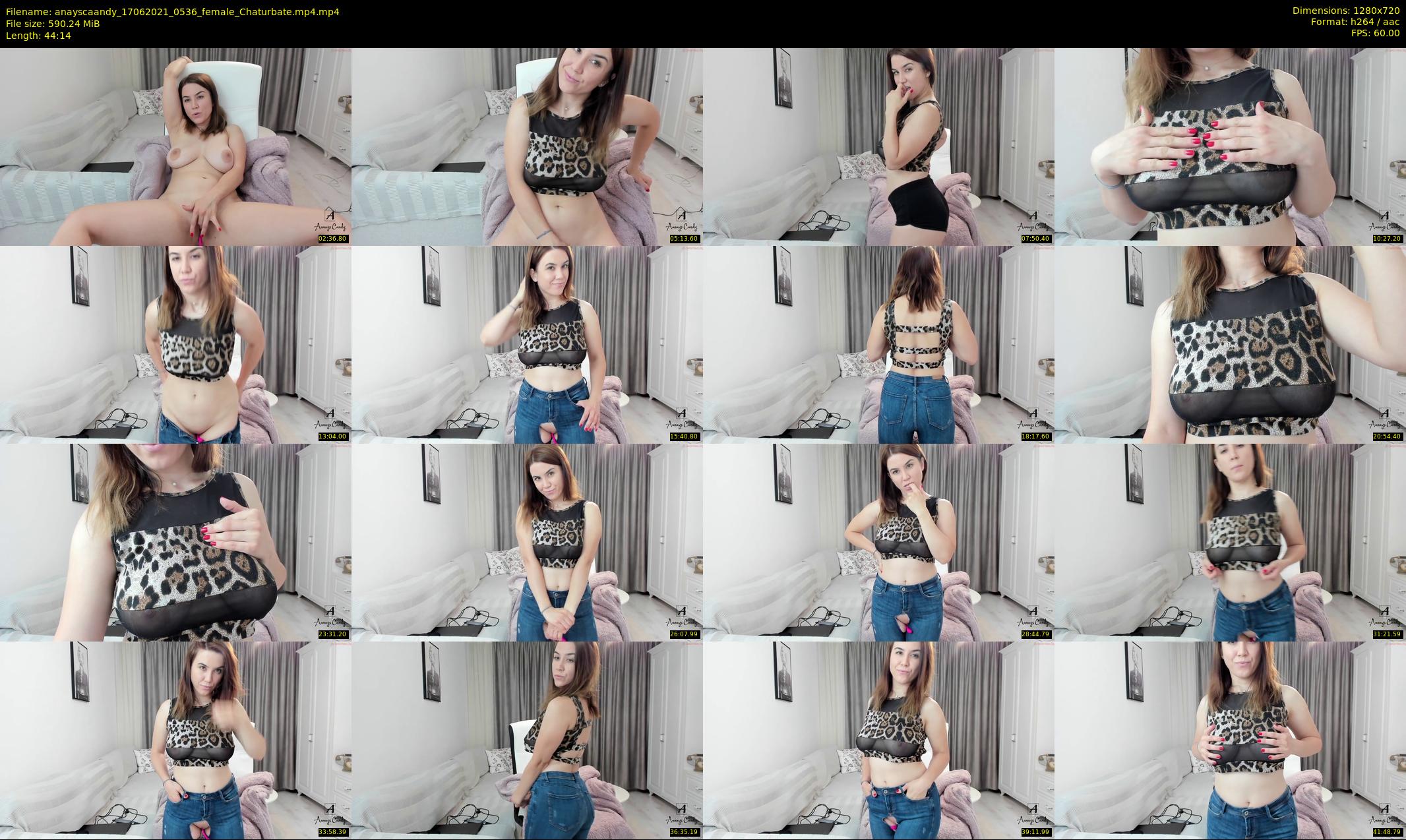 anayscaandy — 45 minute Chaturbate female cam show recording, 720p, Jun 17, 2021