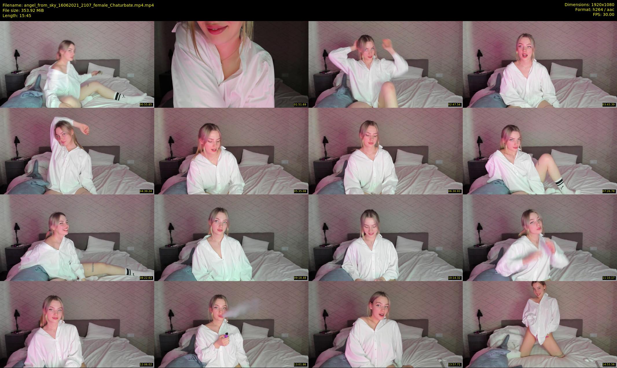 angel_from_sky — 16 minute Chaturbate female cam show recording, 1080p, Jun 16, 2021