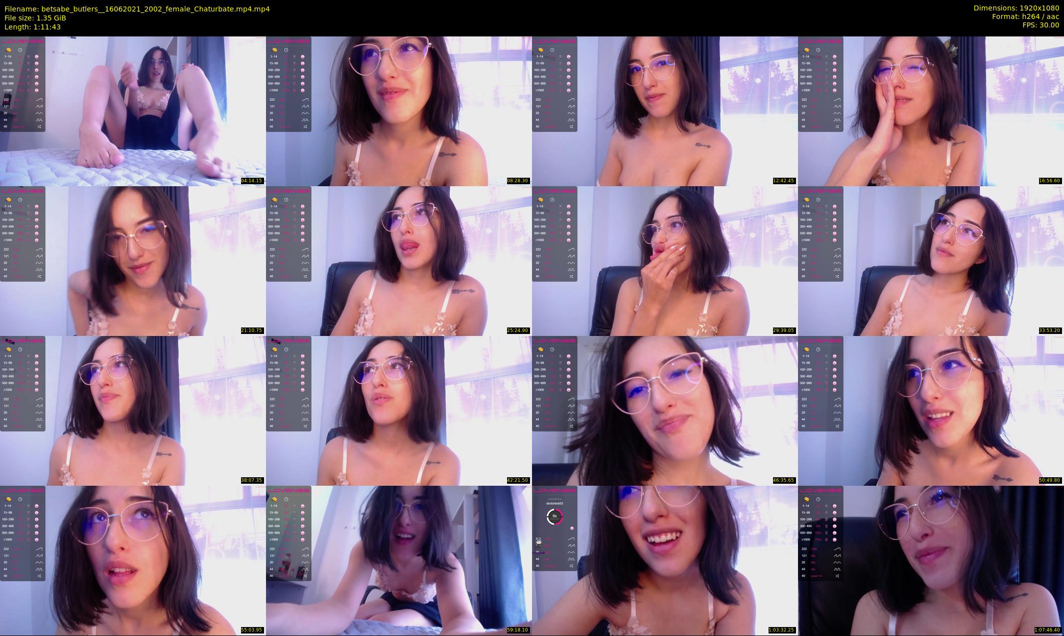 betsabe_butlers_ — 72 minute Chaturbate female cam show recording, 1080p, Jun 16, 2021