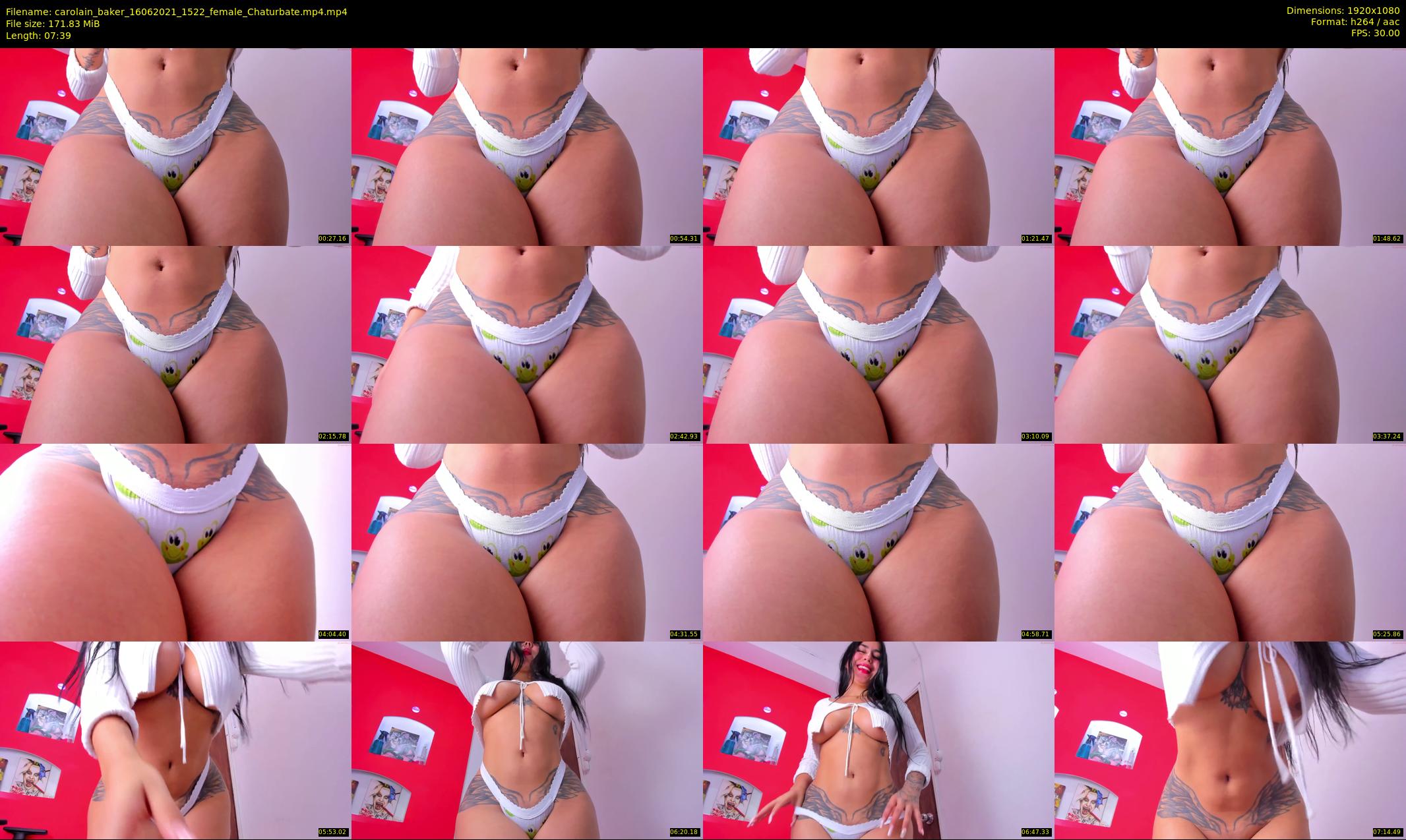 carolain_baker — 8 minute Chaturbate female cam show recording, 1080p, Jun 16, 2021