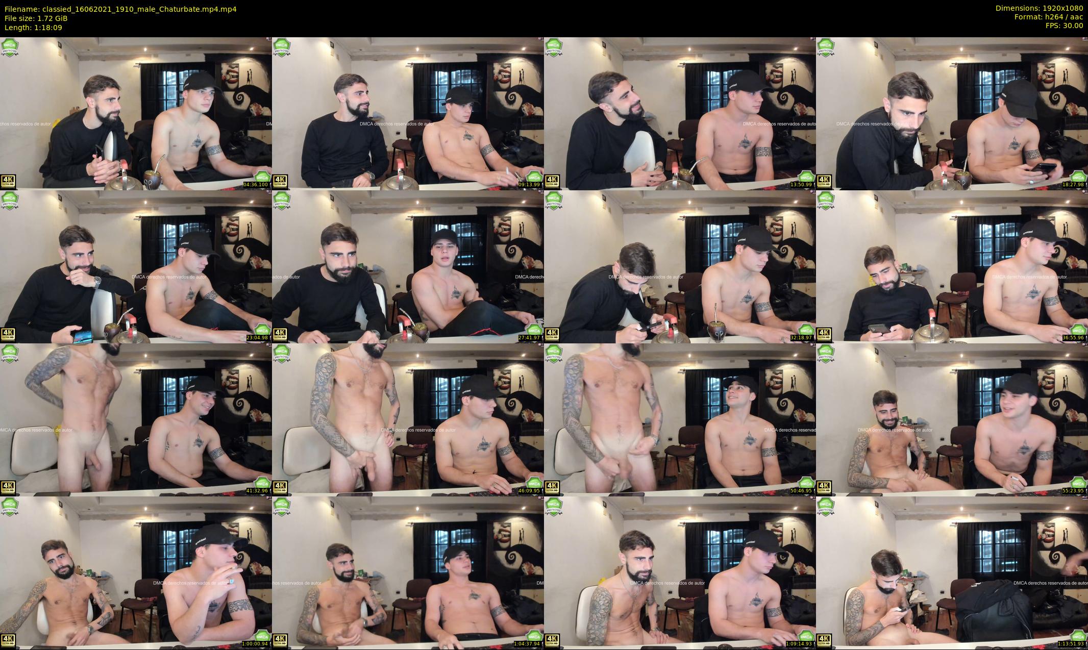 classied — 79 minute Chaturbate male cam show recording, 1080p, Jun 16, 2021