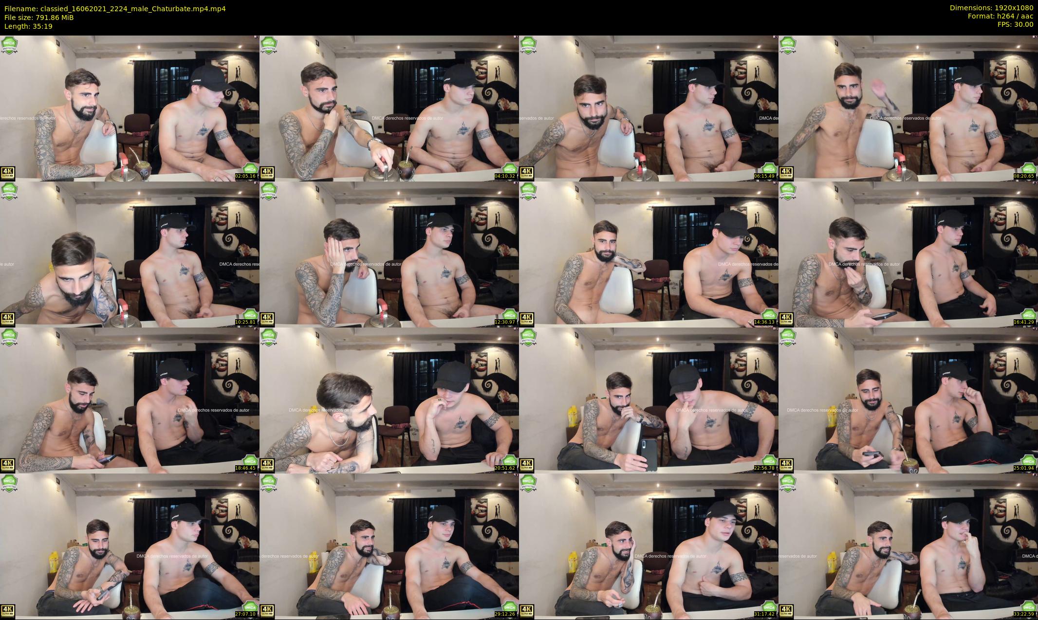classied — 36 minute Chaturbate male cam show recording, 1080p, Jun 16, 2021